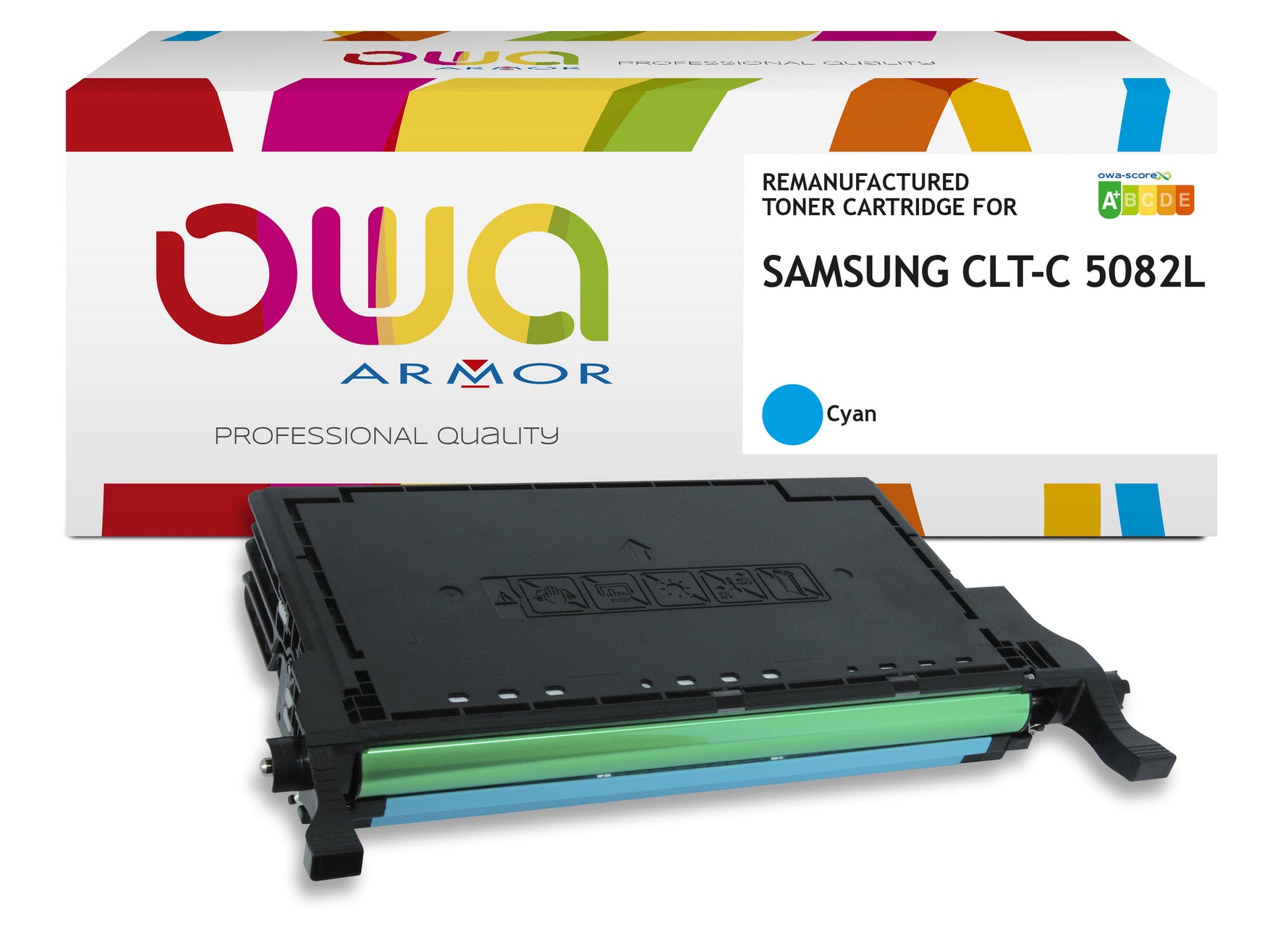 Samsung Samsung Clt-C 5082L/Els - Remanufactured Toner Owa - Cyan