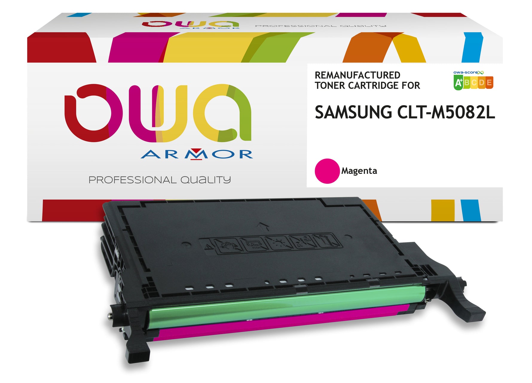 Samsung Samsung Clt-M5082l/Els - Remanufactured Toner Owa - Magenta