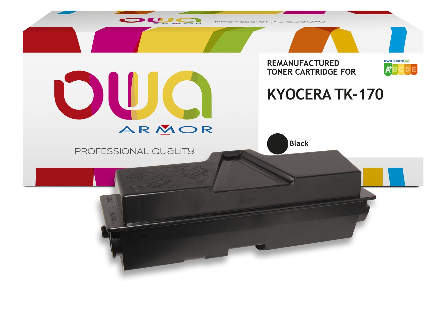 Kyocera Kyocera Tk-170 - Remanufactured Toner Owa - Black