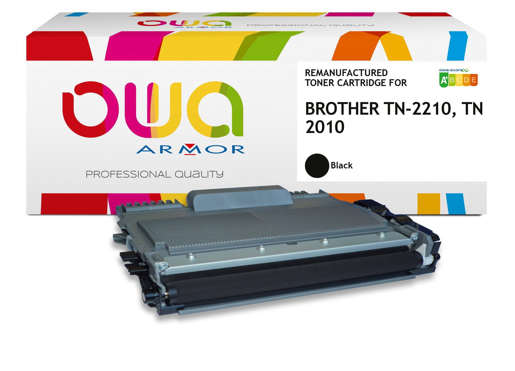 Brother Brother Tn-2210, Tn-2010 - Remanufactured Toner Owa - Black