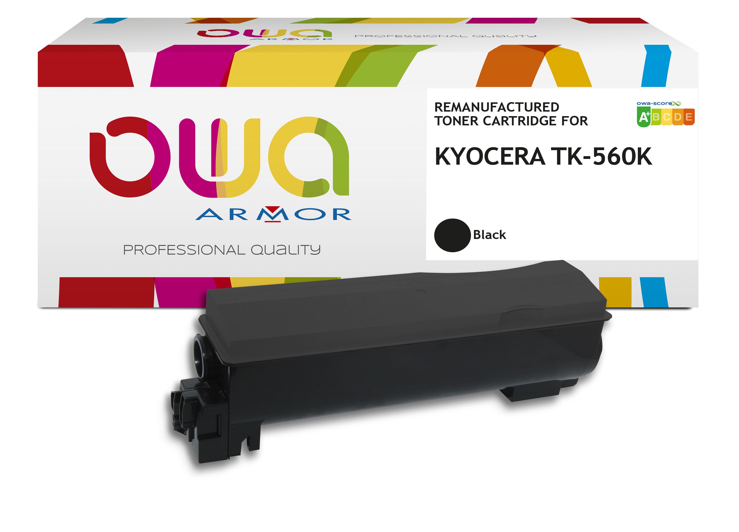 Kyocera Kyocera Tk-560K - Remanufactured Toner Owa - Black