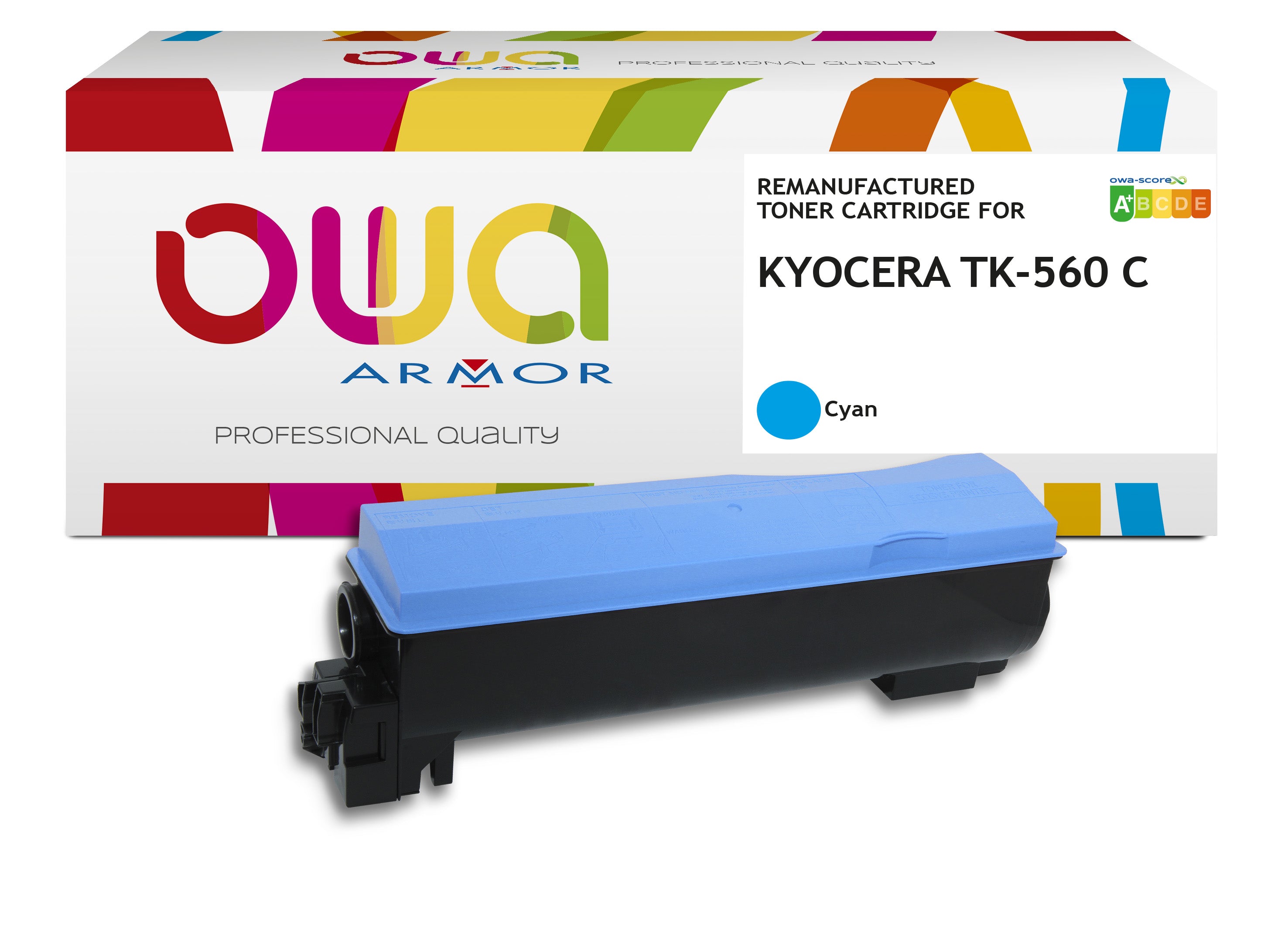 Kyocera Kyocera Tk-560 C - Remanufactured Toner Owa - Cyan
