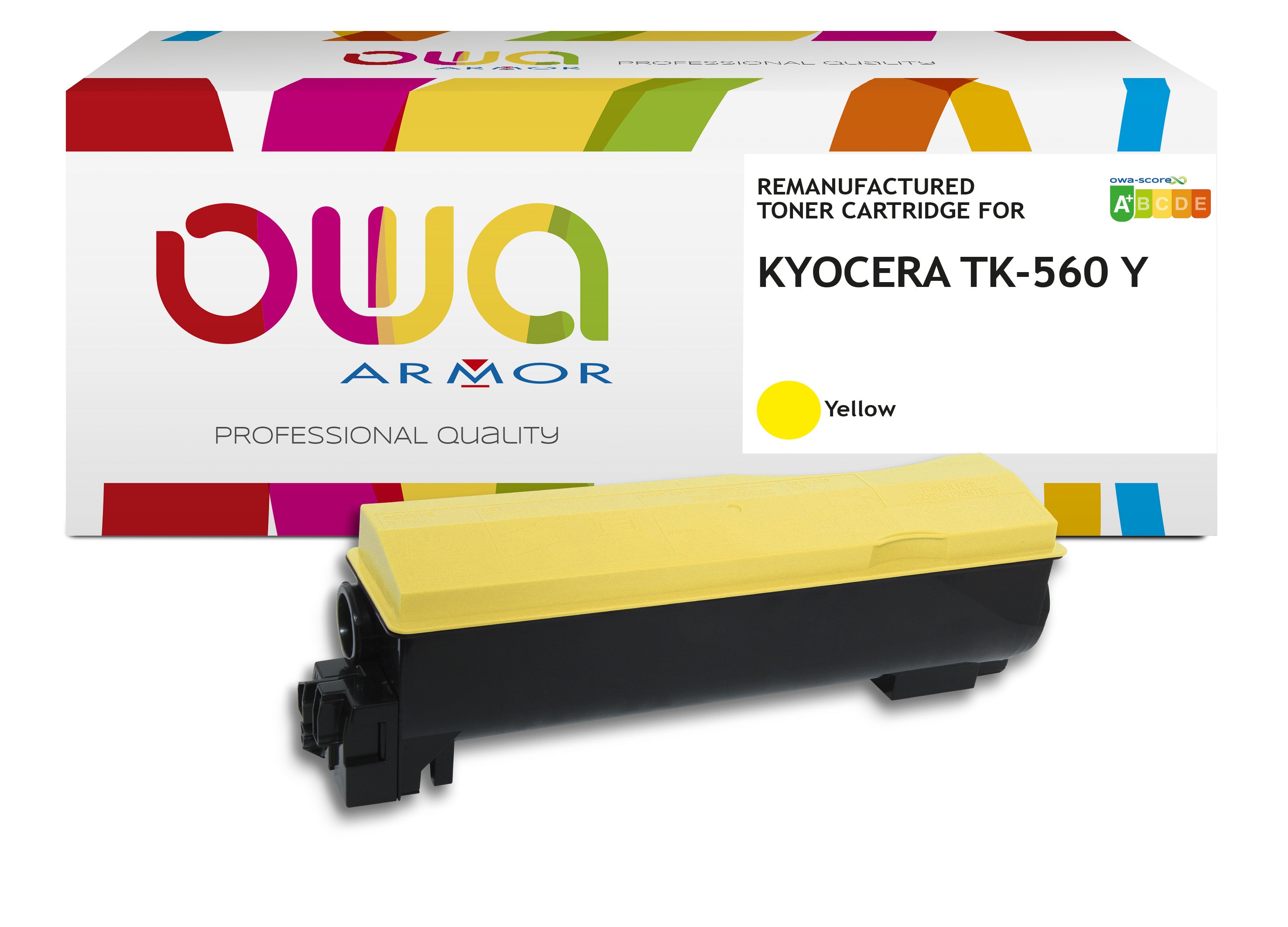 Kyocera Kyocera Tk-560 Y - Remanufactured Toner Owa - Yellow