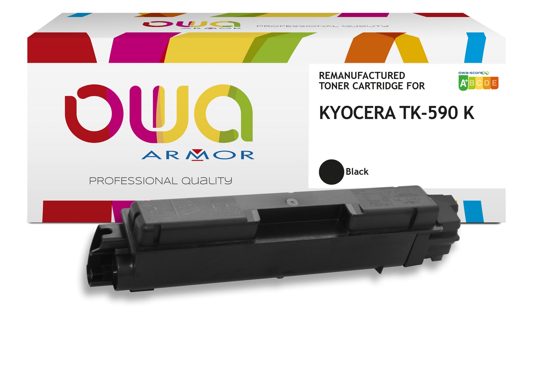 Kyocera Kyocera Tk-590 K - Remanufactured Toner Owa - Black
