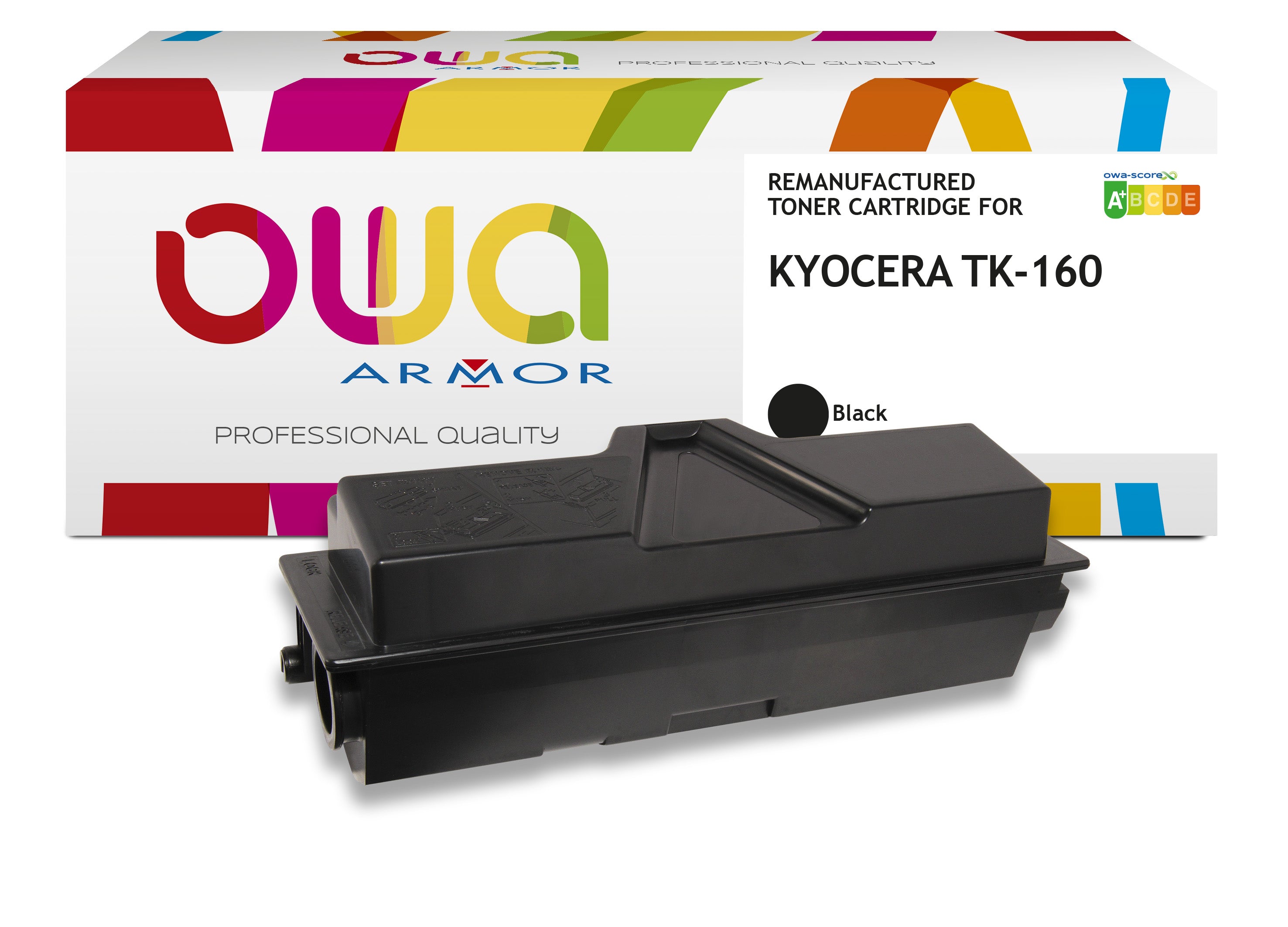 Kyocera Kyocera Tk-160 - Remanufactured Toner Owa - Black