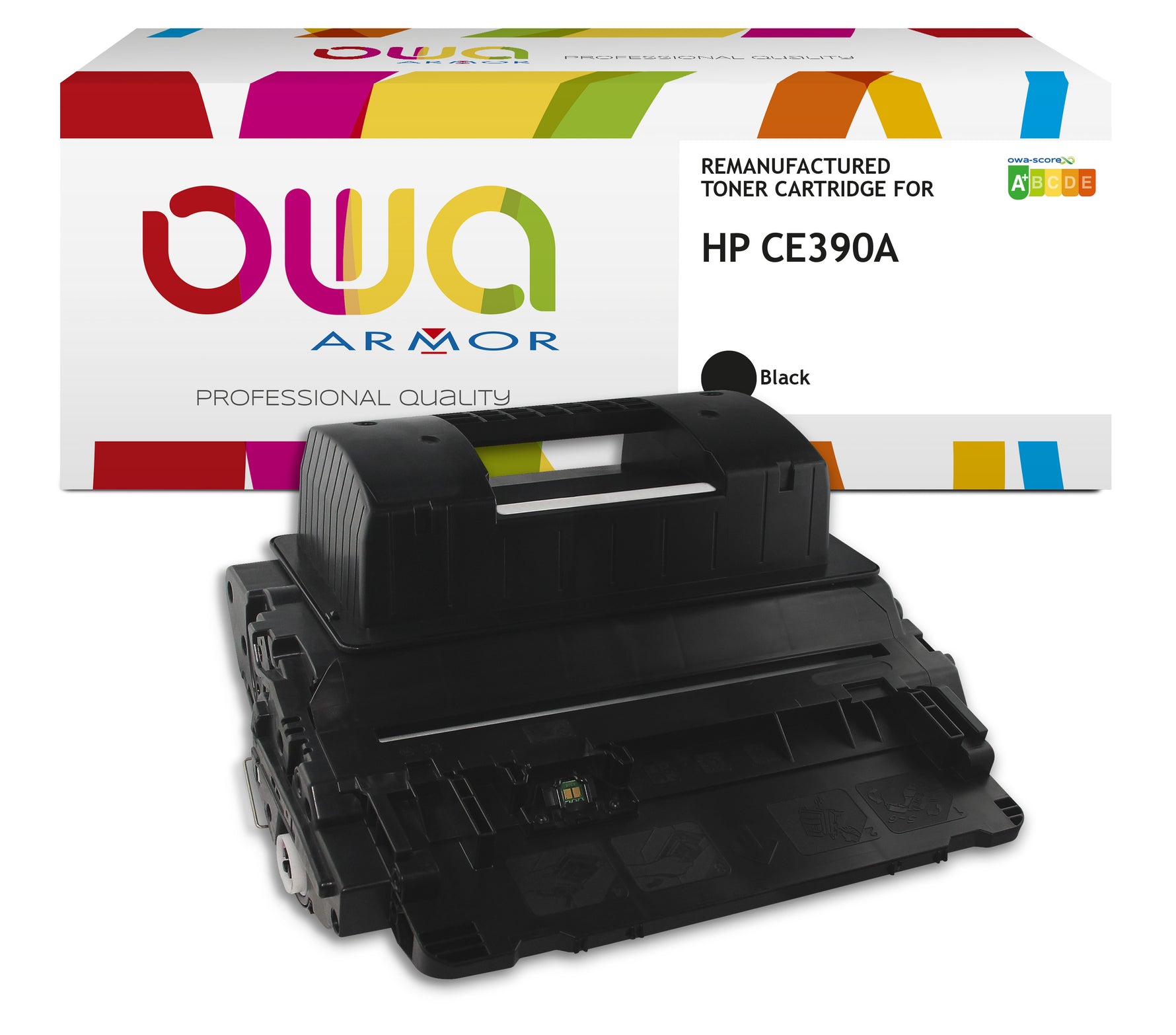 Hp Hp Ce390a - Remanufactured Toner Owa - Black