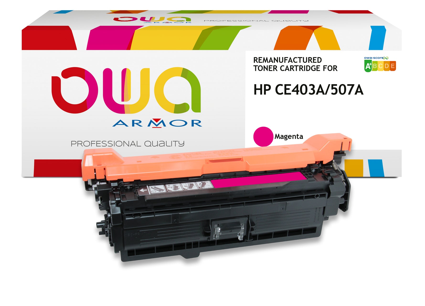 Hp Hp Ce403a - Remanufactured Toner Owa - Magenta
