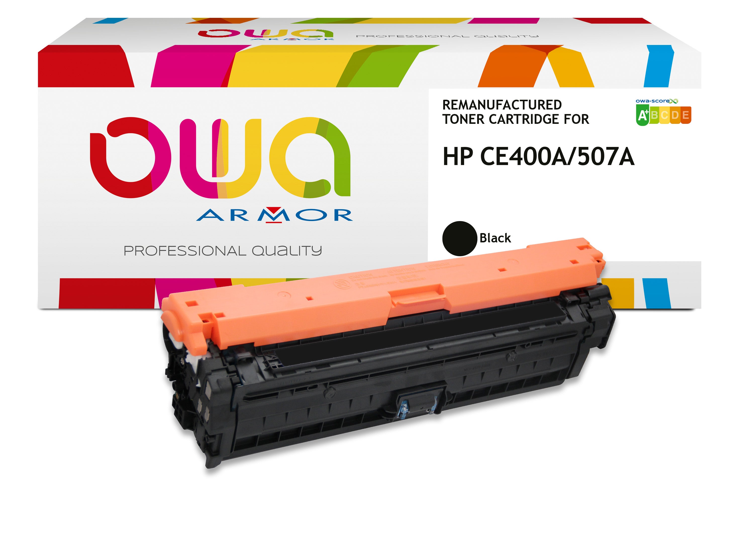 Hp Hp Ce270a - Remanufactured Toner Owa - Black