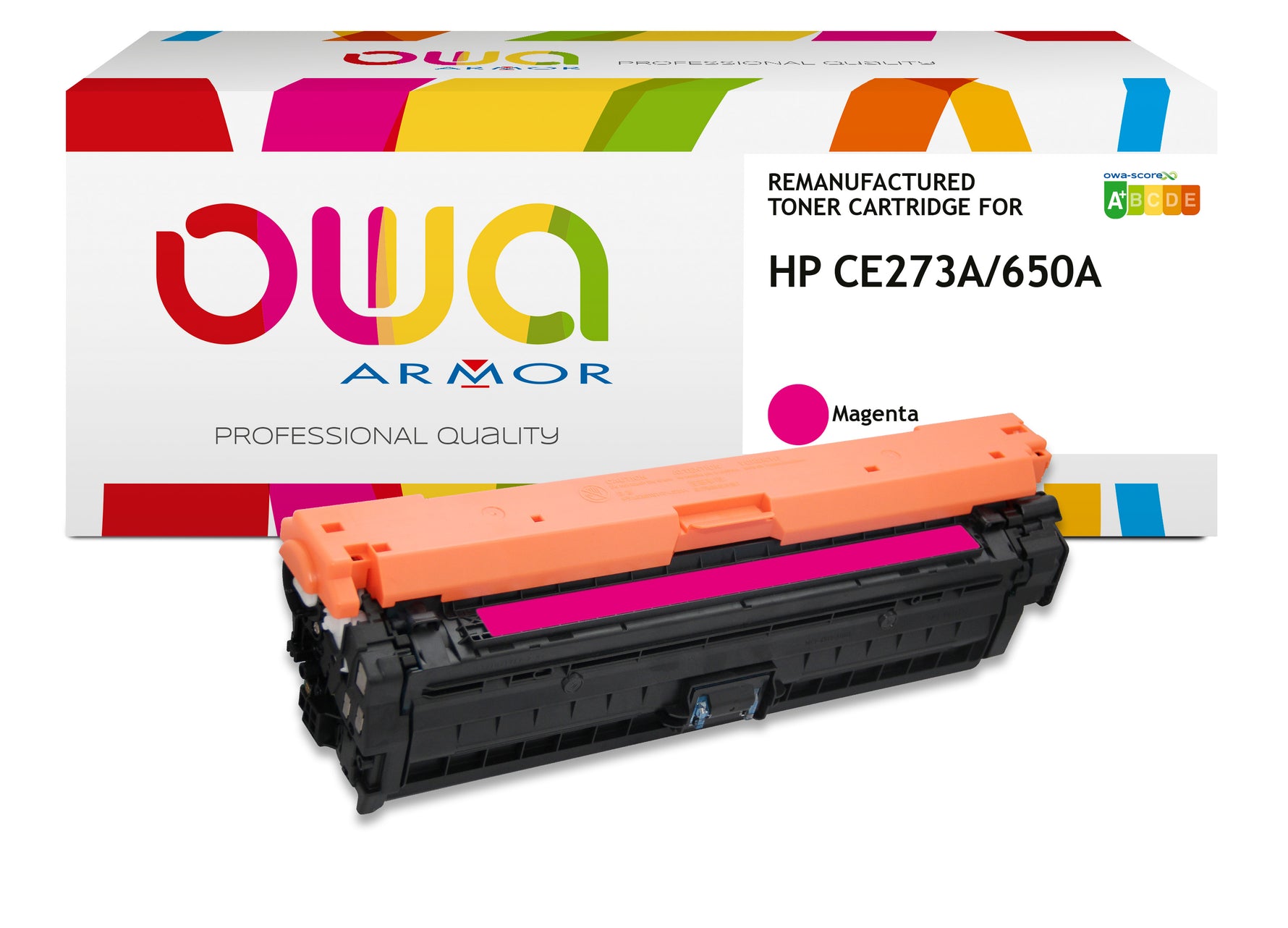 Hp Hp Ce273a - Remanufactured Toner Owa - Magenta