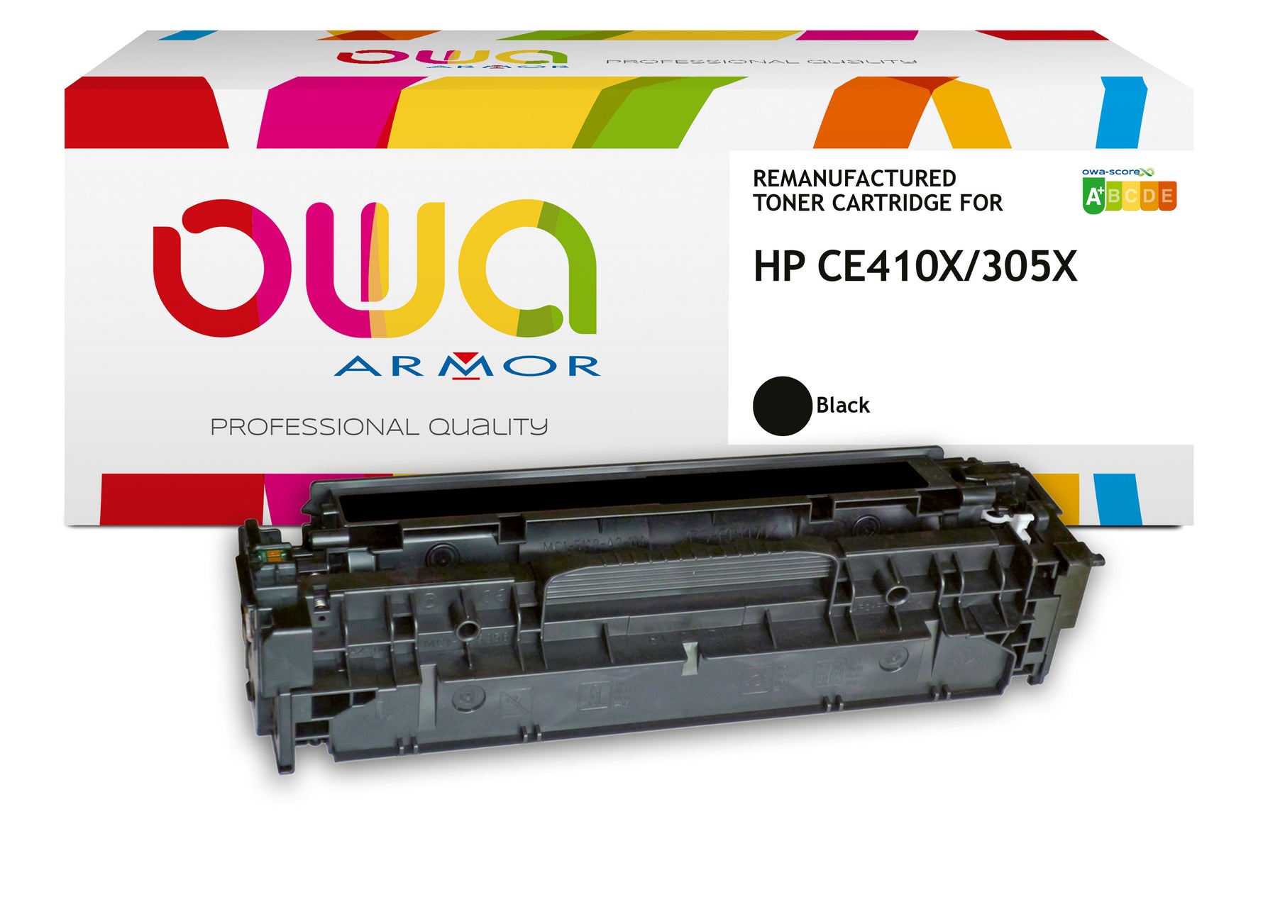 Hp Hp Ce410x - Remanufactured Toner Owa - High Capacity - Black