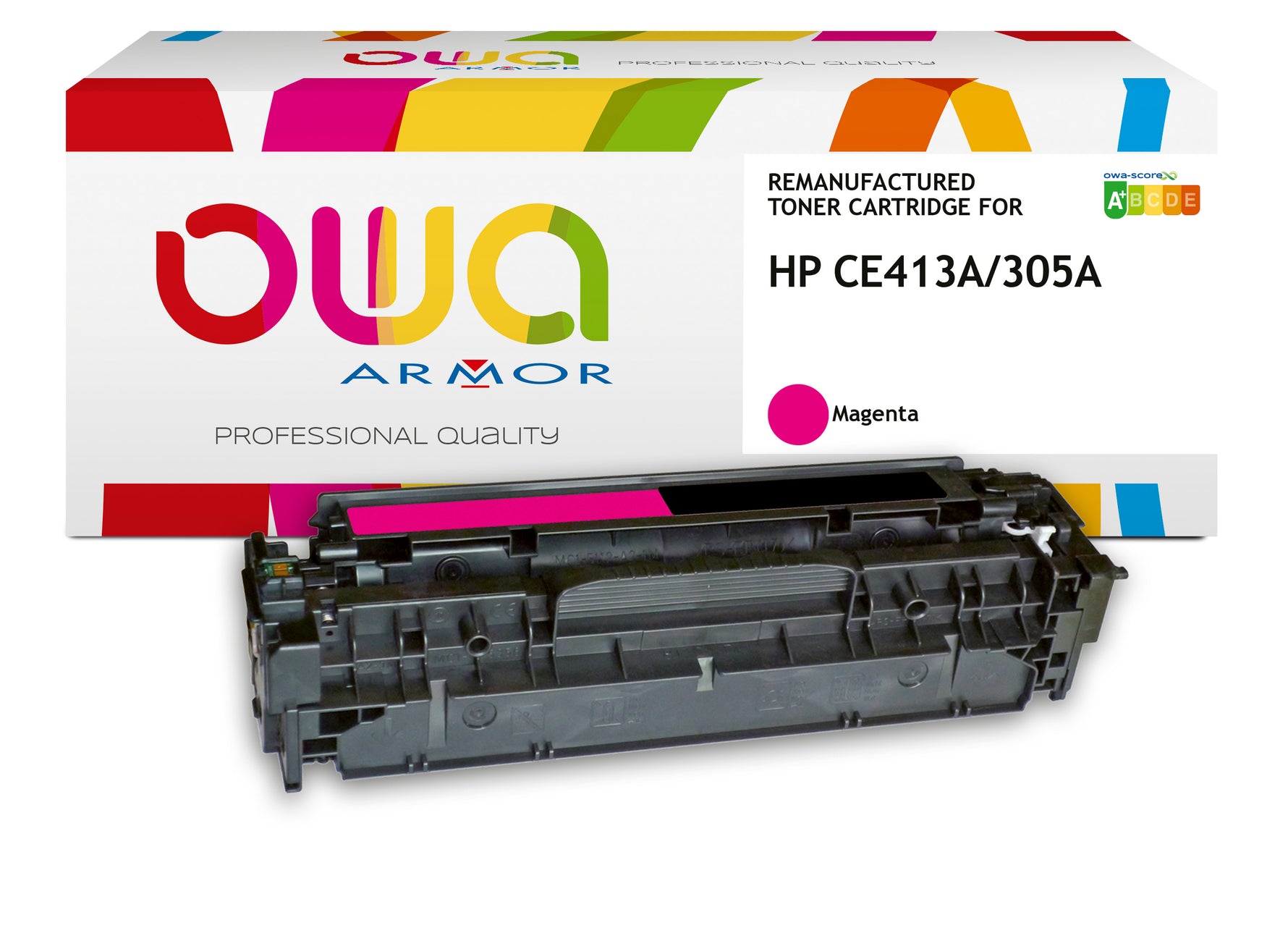 Hp Hp Ce413a - Remanufactured Toner Owa - Magenta