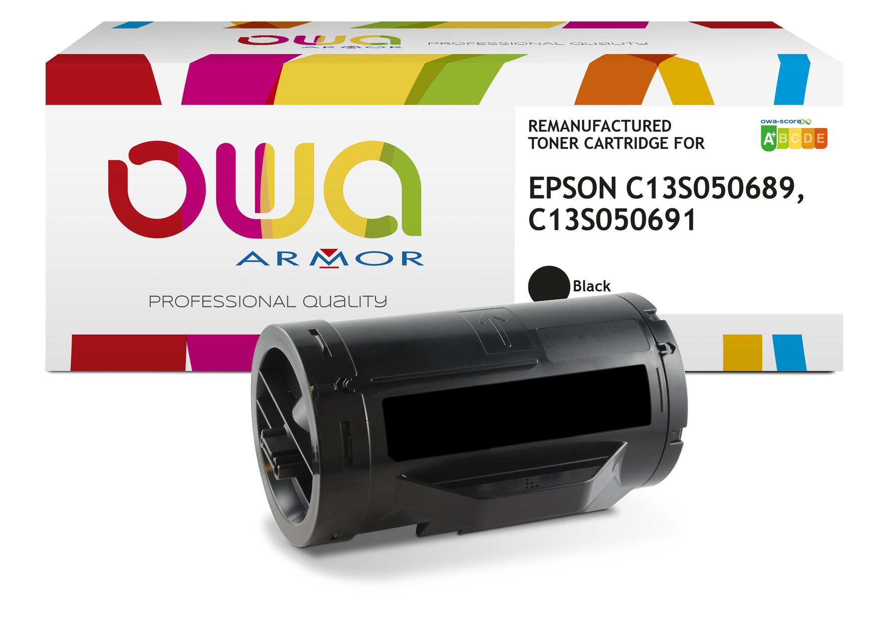 Epson Epson C13s050689, C13s050691 - Remanufactured Toner Owa - High Capacity - Black