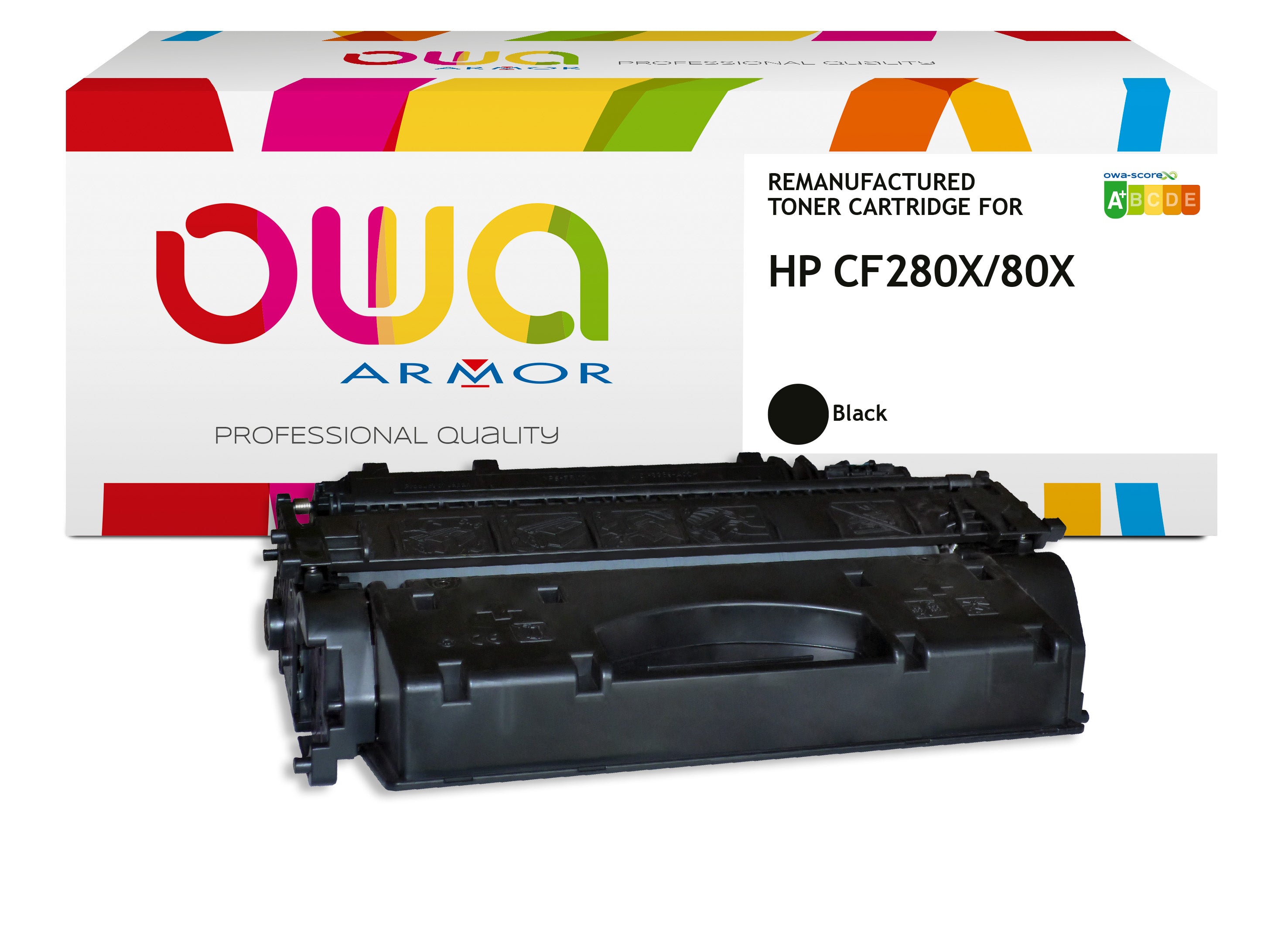 Hp Hp Cf280x Jumbo - Remanufactured Toner Owa - Extra High Capacity - Black