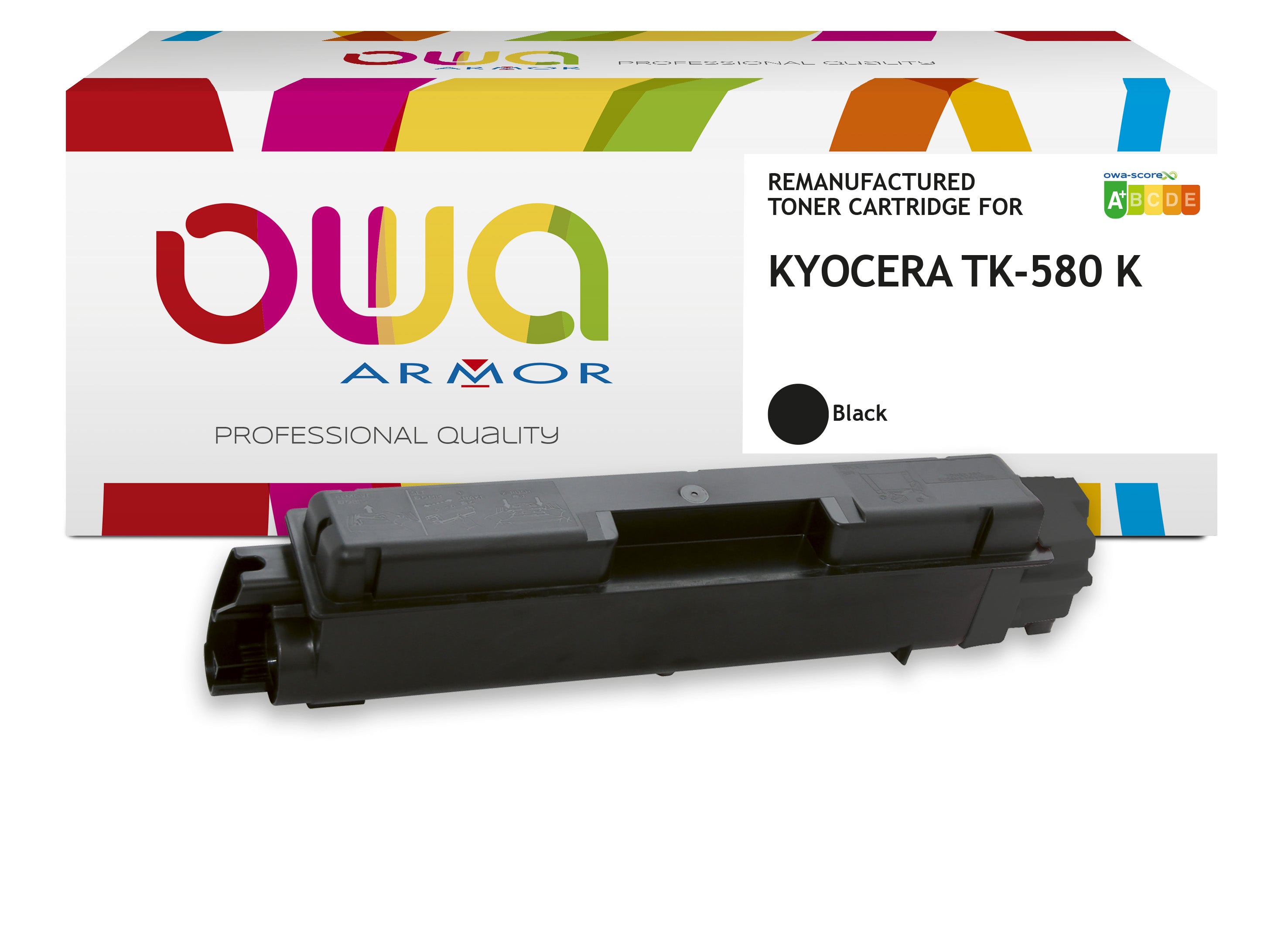 Kyocera Kyocera Tk-580 K - Remanufactured Toner Owa - Black