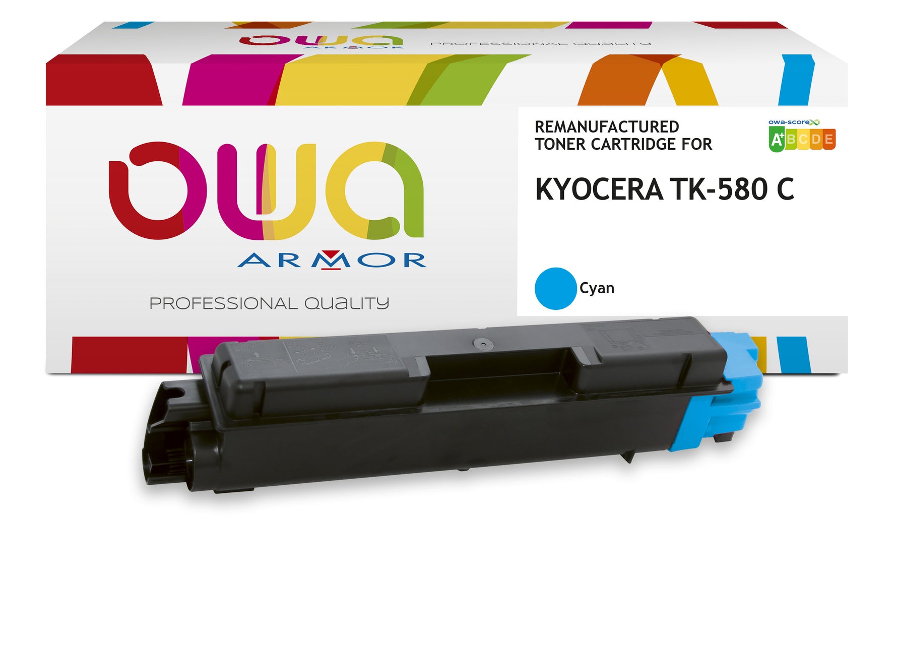 Kyocera Kyocera Tk-580 C - Remanufactured Toner Owa - Cyan