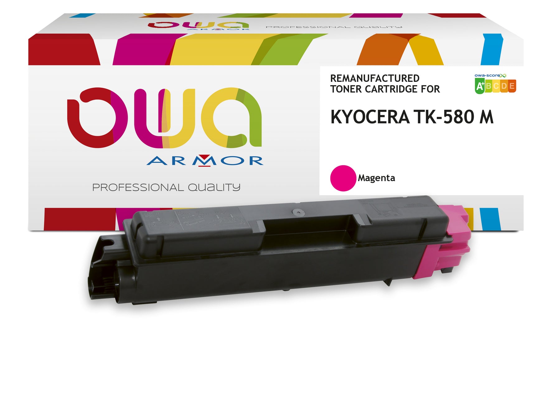 Kyocera Kyocera Tk-580 M - Remanufactured Toner Owa - Magenta