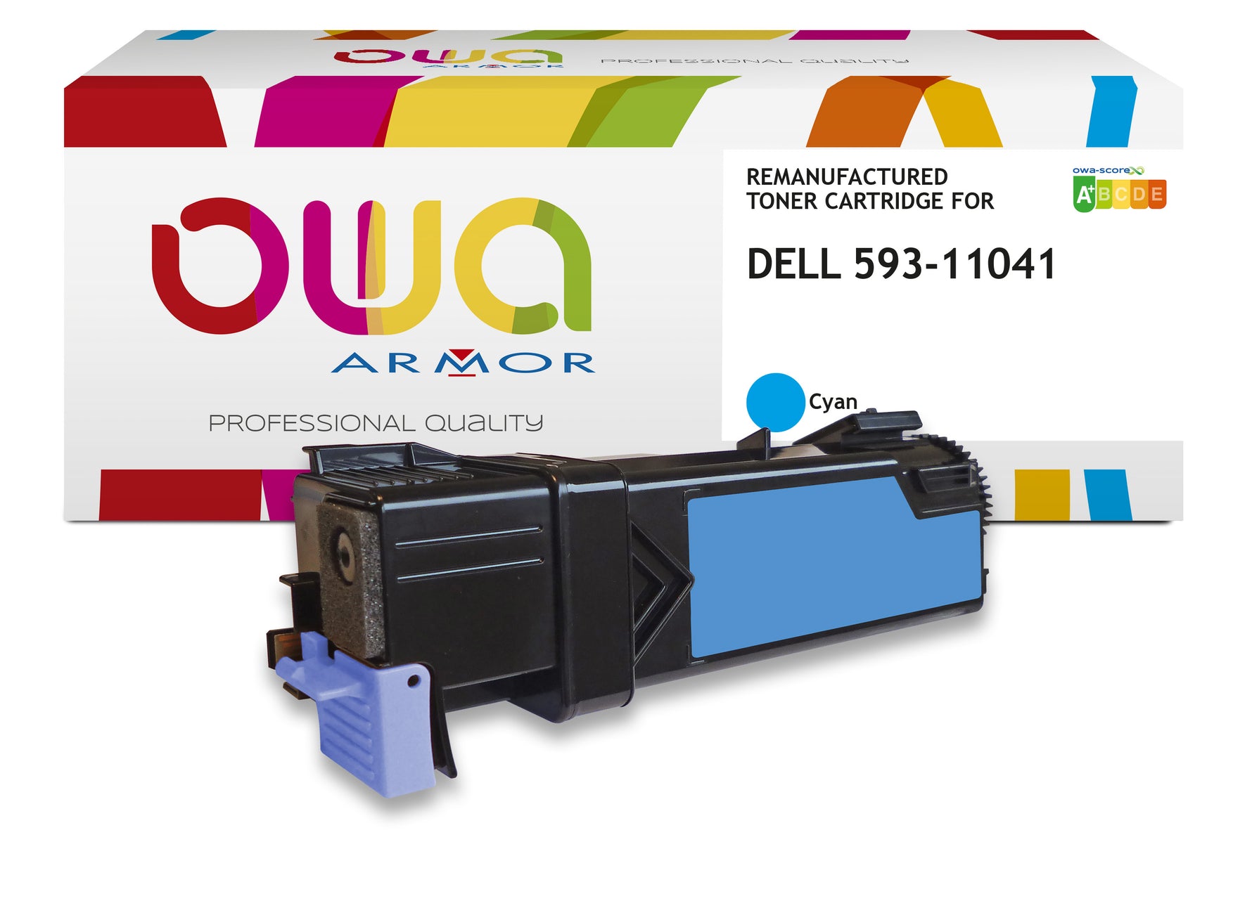 Dell Dell 593-11041 - Remanufactured Toner Owa - High Capacity - Cyan