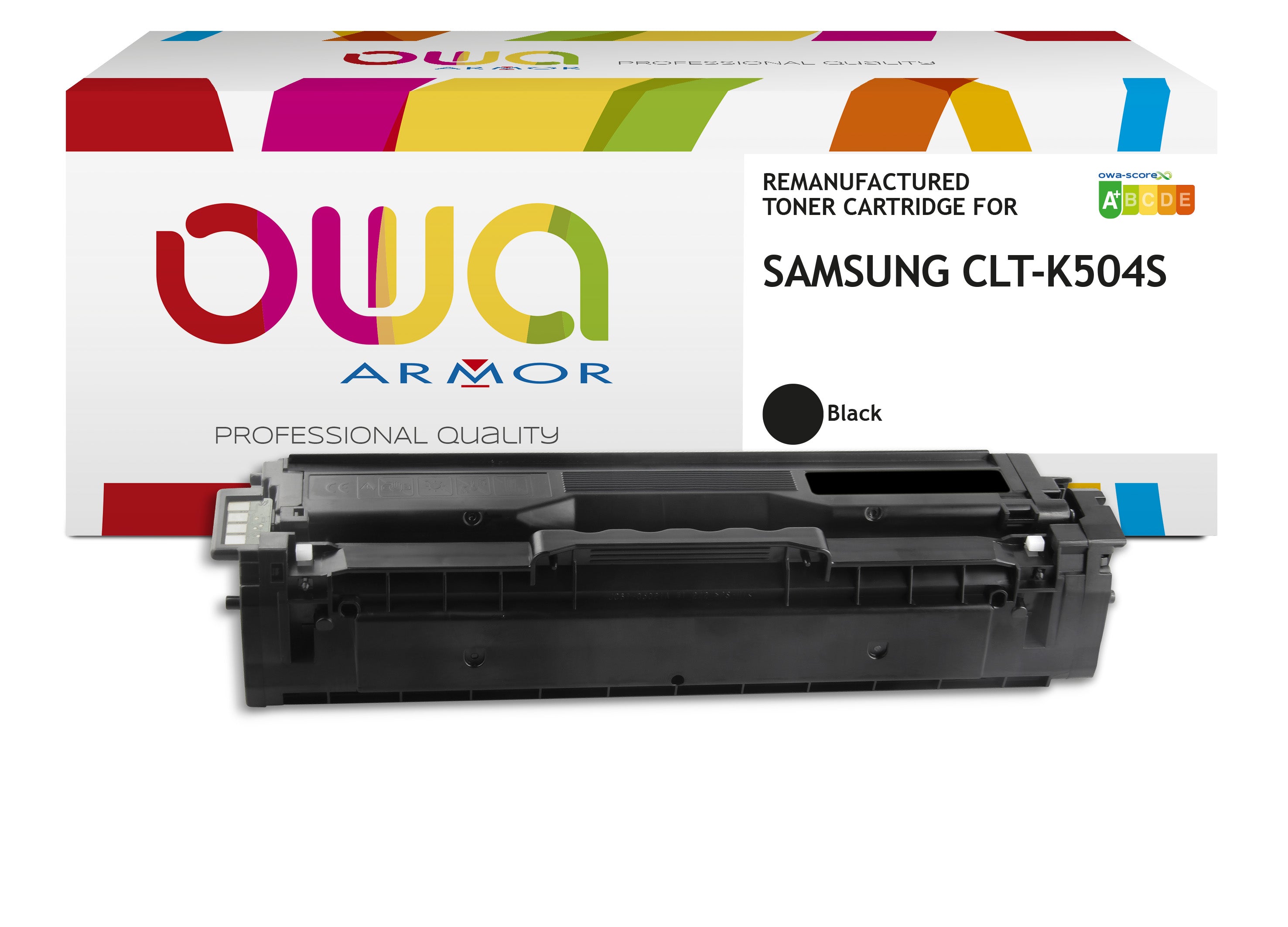 Samsung Samsung Clt-K504s/Els - Remanufactured Toner Owa - Black