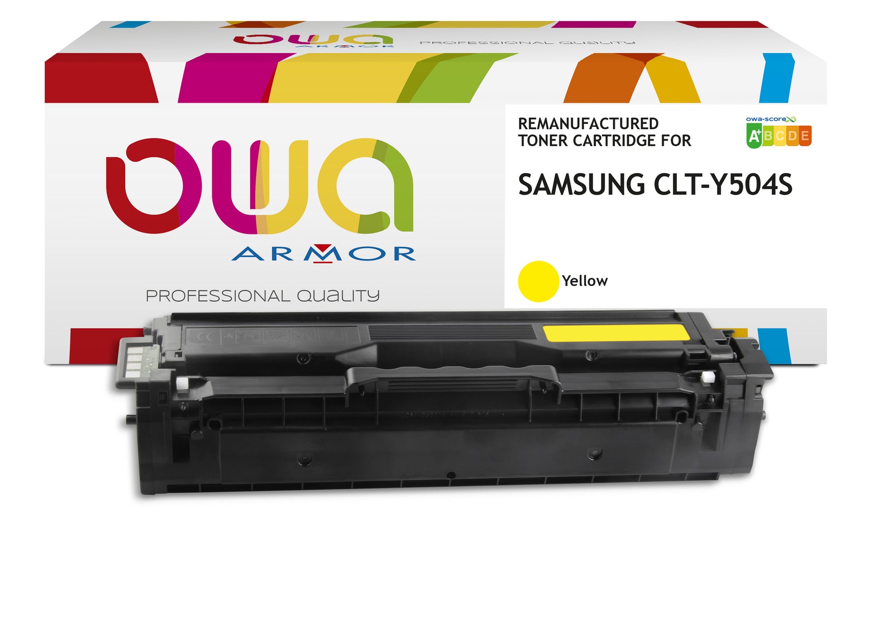Samsung Samsung Clt-Y504s/Els - Remanufactured Toner Owa - Yellow