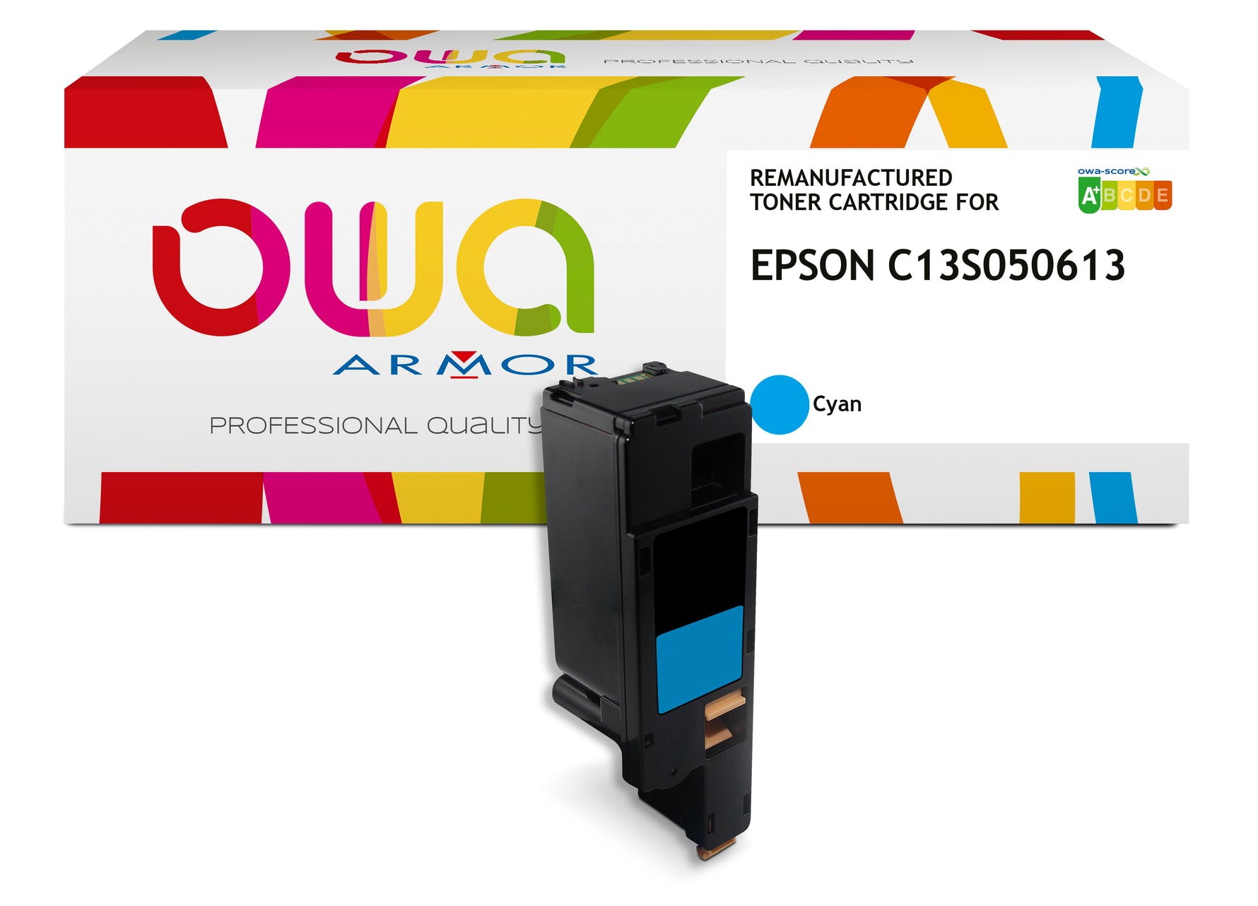 Epson Epson C13s050613 - Remanufactured Toner Owa - High Capacity - Cyan