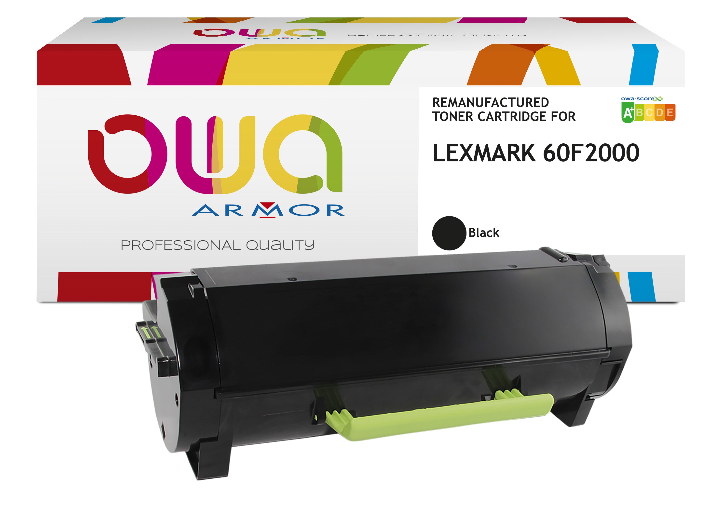 Lexmark Lexmark 60F2000 - Remanufactured Toner Owa - Black