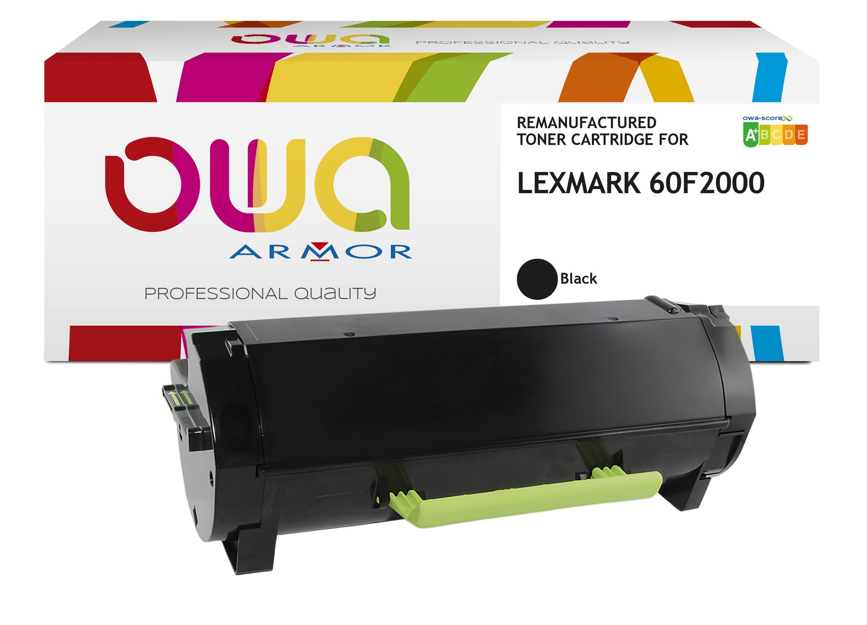 Lexmark Lexmark 60F2000 - Remanufactured Toner Owa - Black