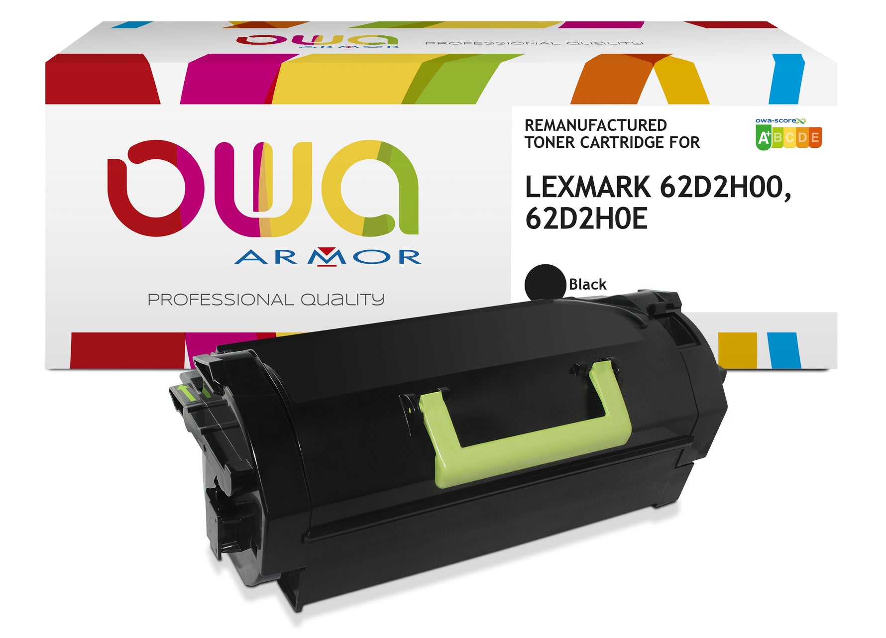 Lexmark Lexmark 62D2h00, 62D2h0e - Remanufactured Toner Owa - High Capacity - Black