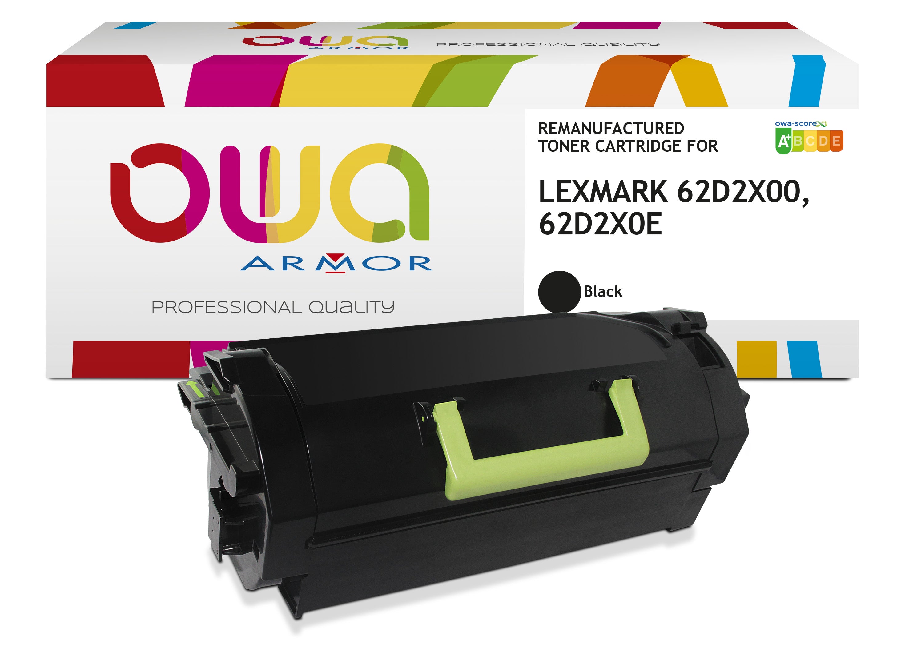 Lexmark Lexmark 62D2x00, 62D2x0e - Remanufactured Toner Owa - High Capacity - Black