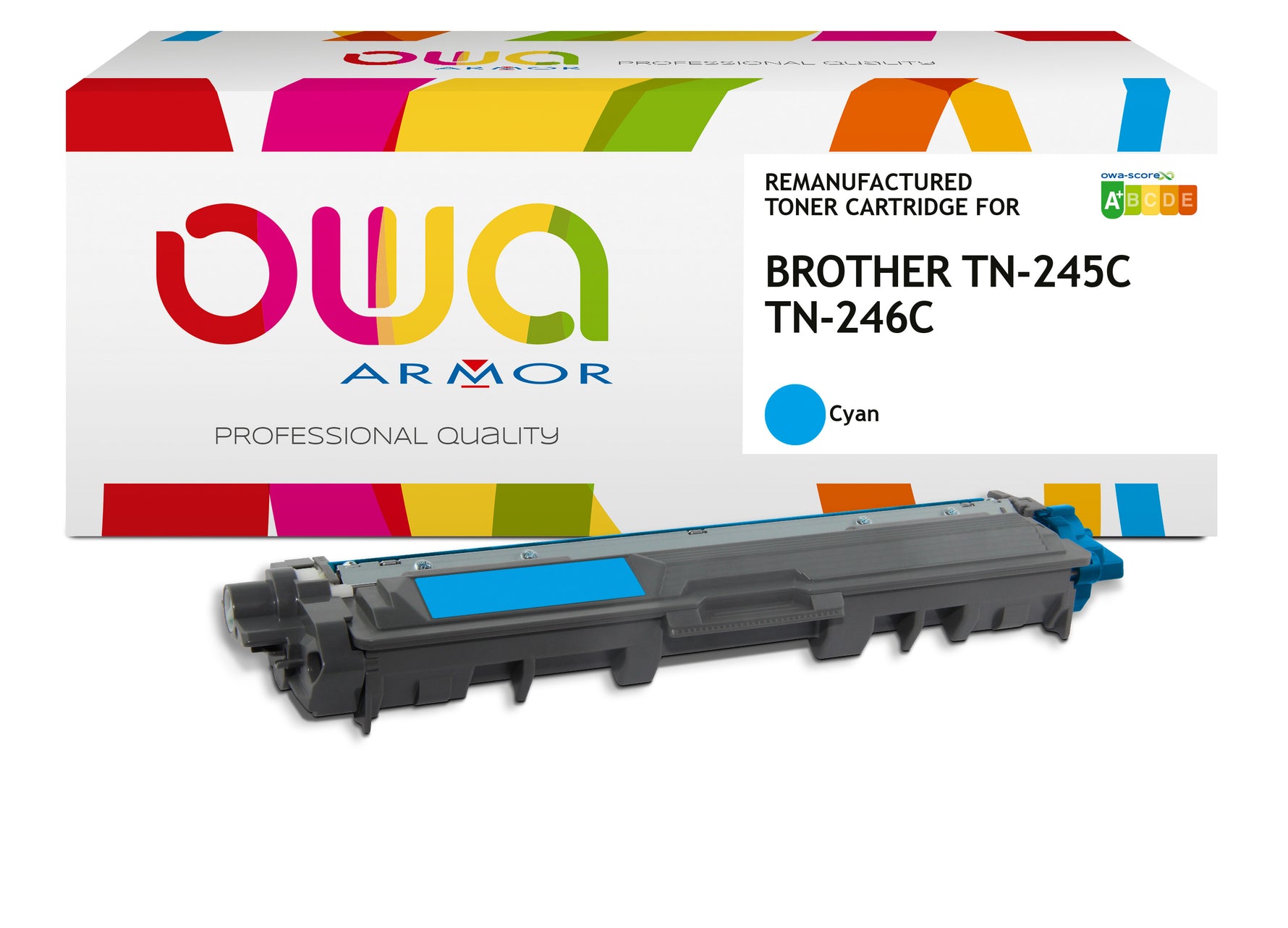 Brother Brother Tn-245C, Brother Tn-246C - Remanufactured Toner Owa - High Capacity - Cyan