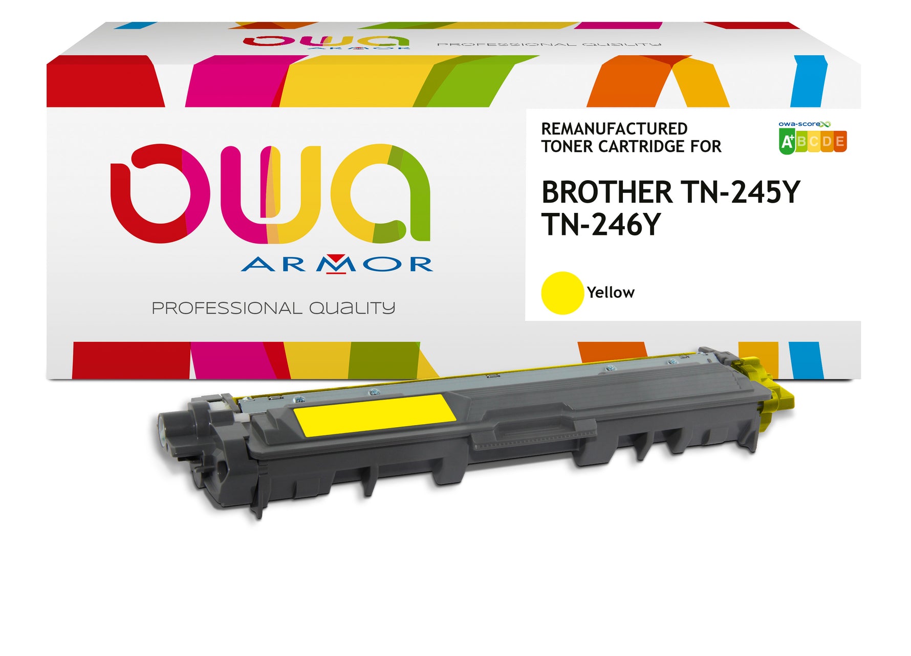 Brother Brother Tn-245Y, Brother Tn-246Y - Remanufactured Toner Owa - High Capacity - Yellow