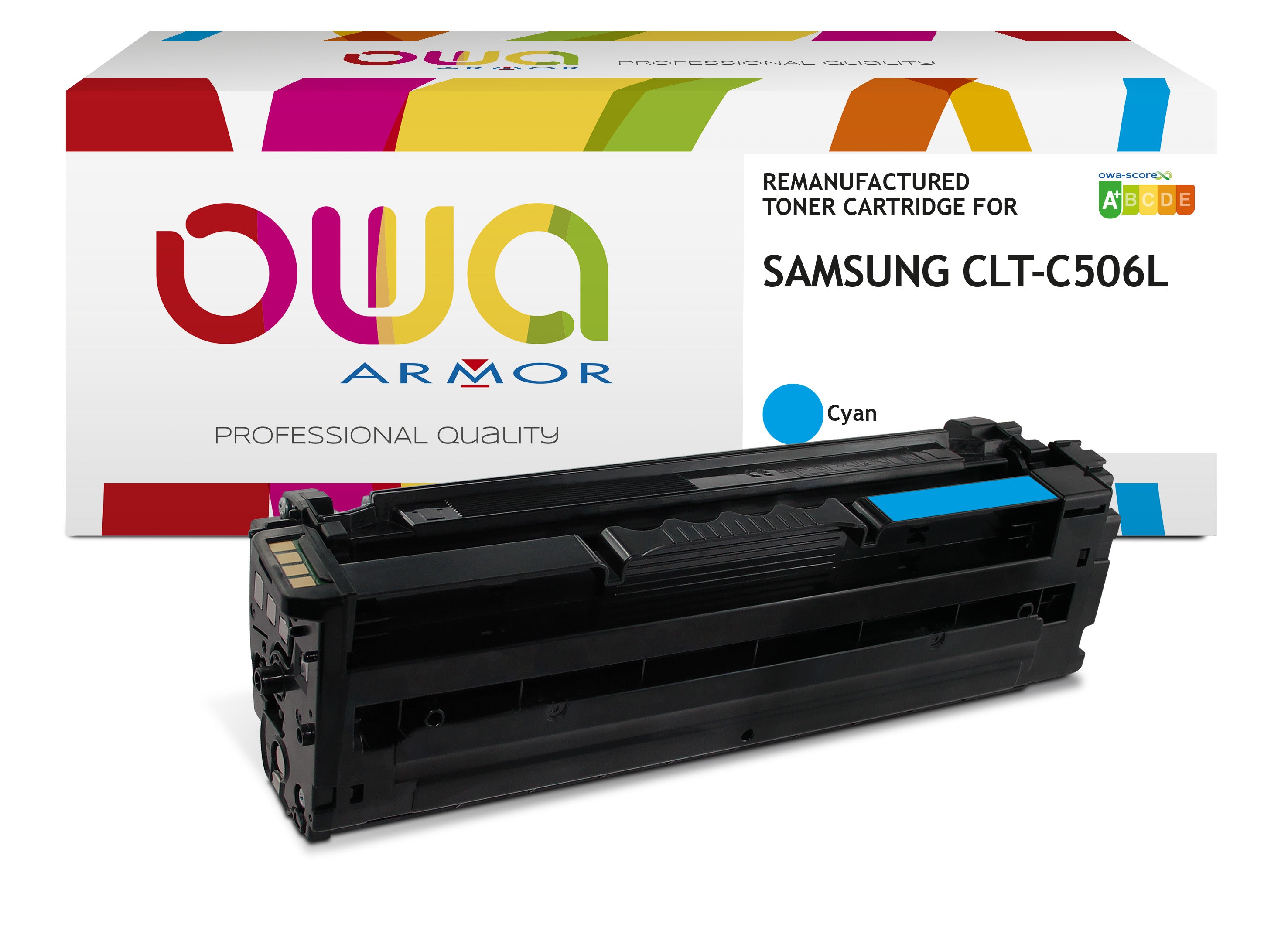 Samsung Samsung Clt-C506l/Els - Remanufactured Toner Owa - High Capacity - Cyan