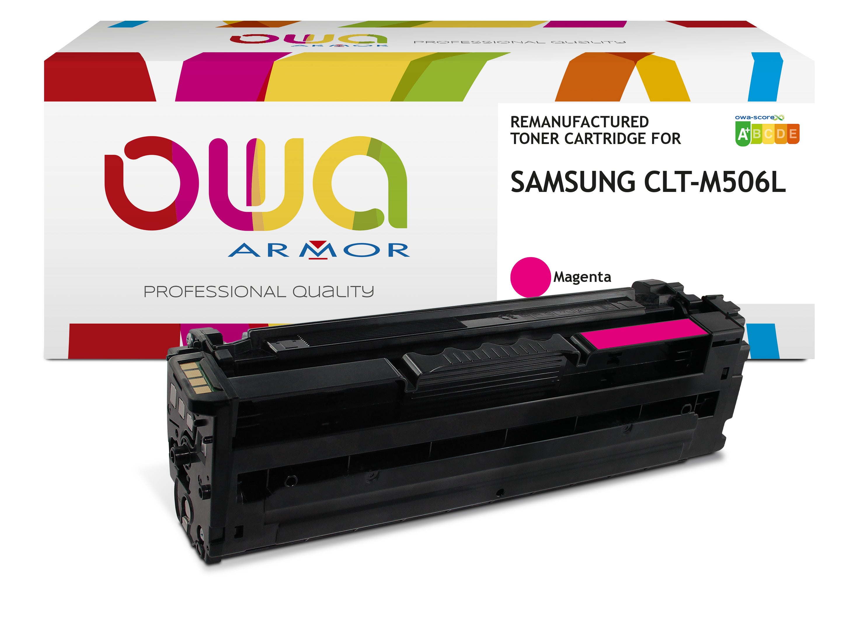Samsung Samsung Clt-M506l/Els - Remanufactured Toner Owa - High Capacity - Magenta