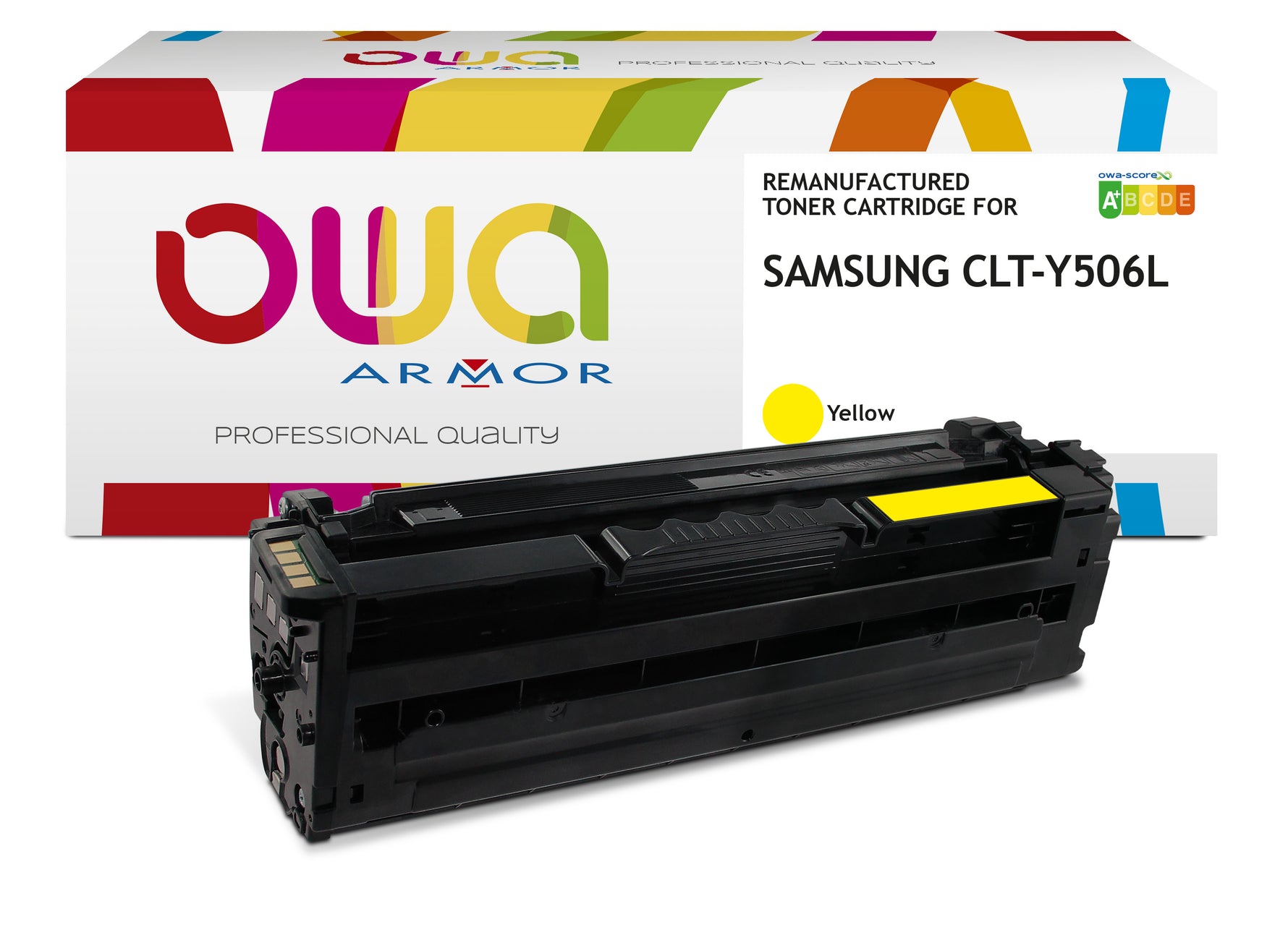 Samsung Samsung Clt-Y506l/Els - Remanufactured Toner Owa - High Capacity - Yellow