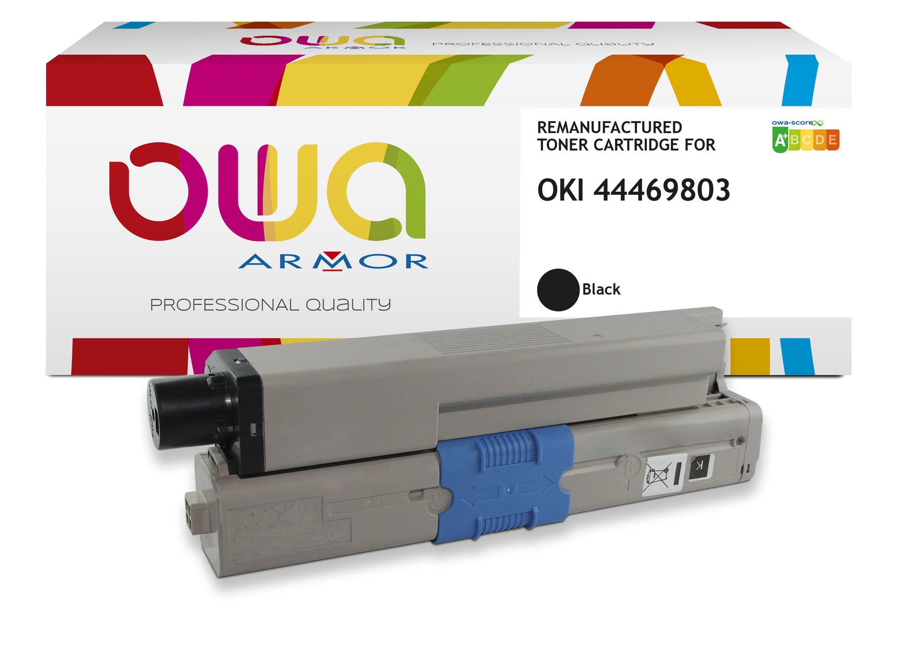 Oki Oki C310 - Remanufactured Toner Owa - Black