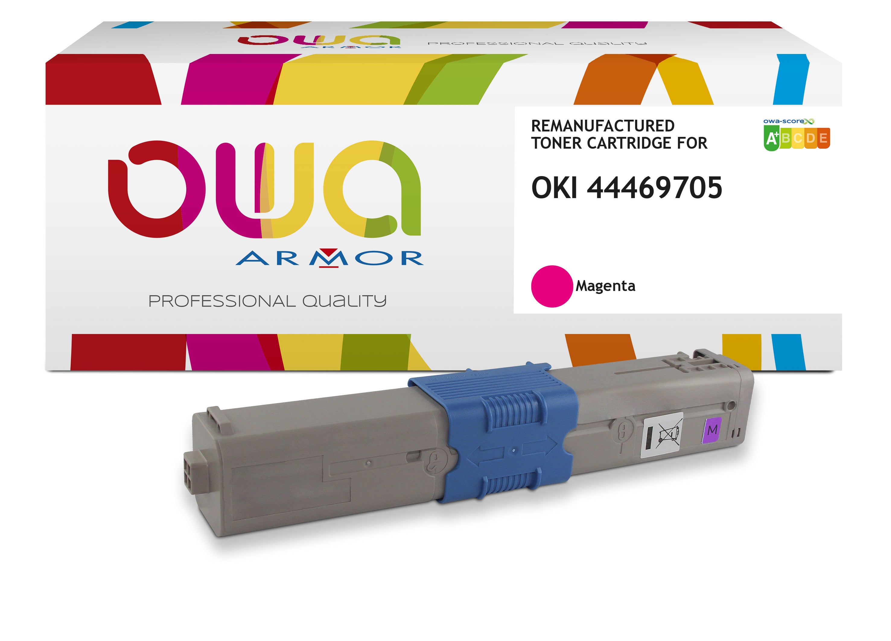 Oki Oki C310 - Remanufactured Toner Owa - Magenta