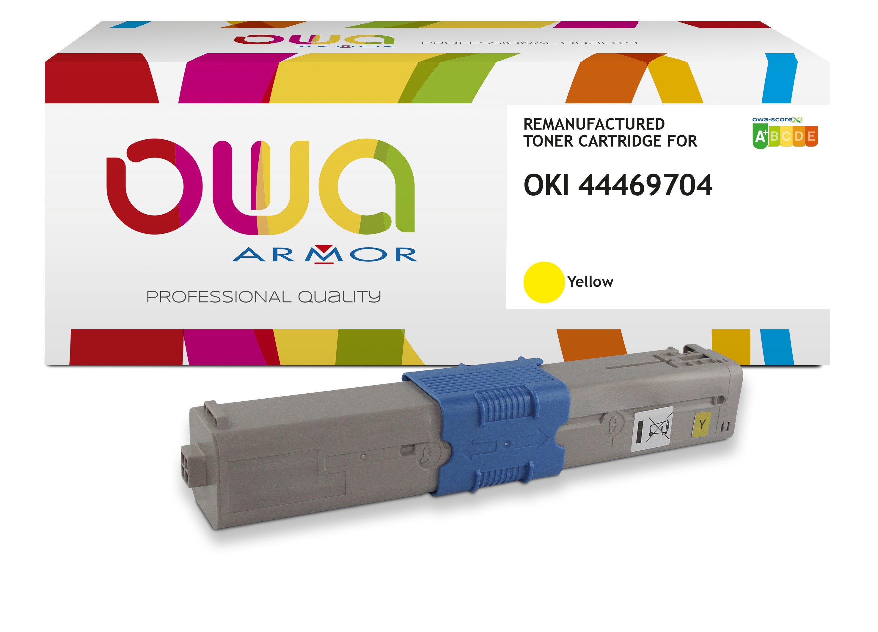 Oki Oki C310 - Remanufactured Toner Owa - Yellow