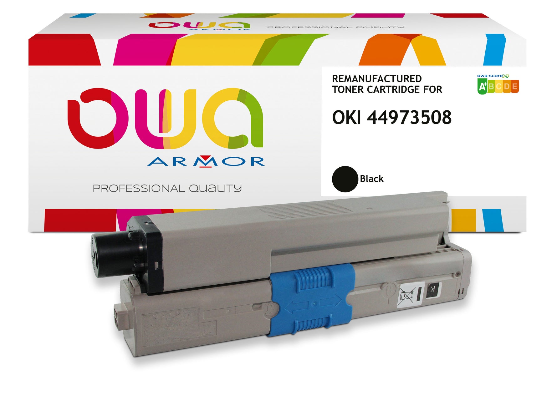 Oki Oki C531 - Remanufactured Toner Owa - High Capacity - Black