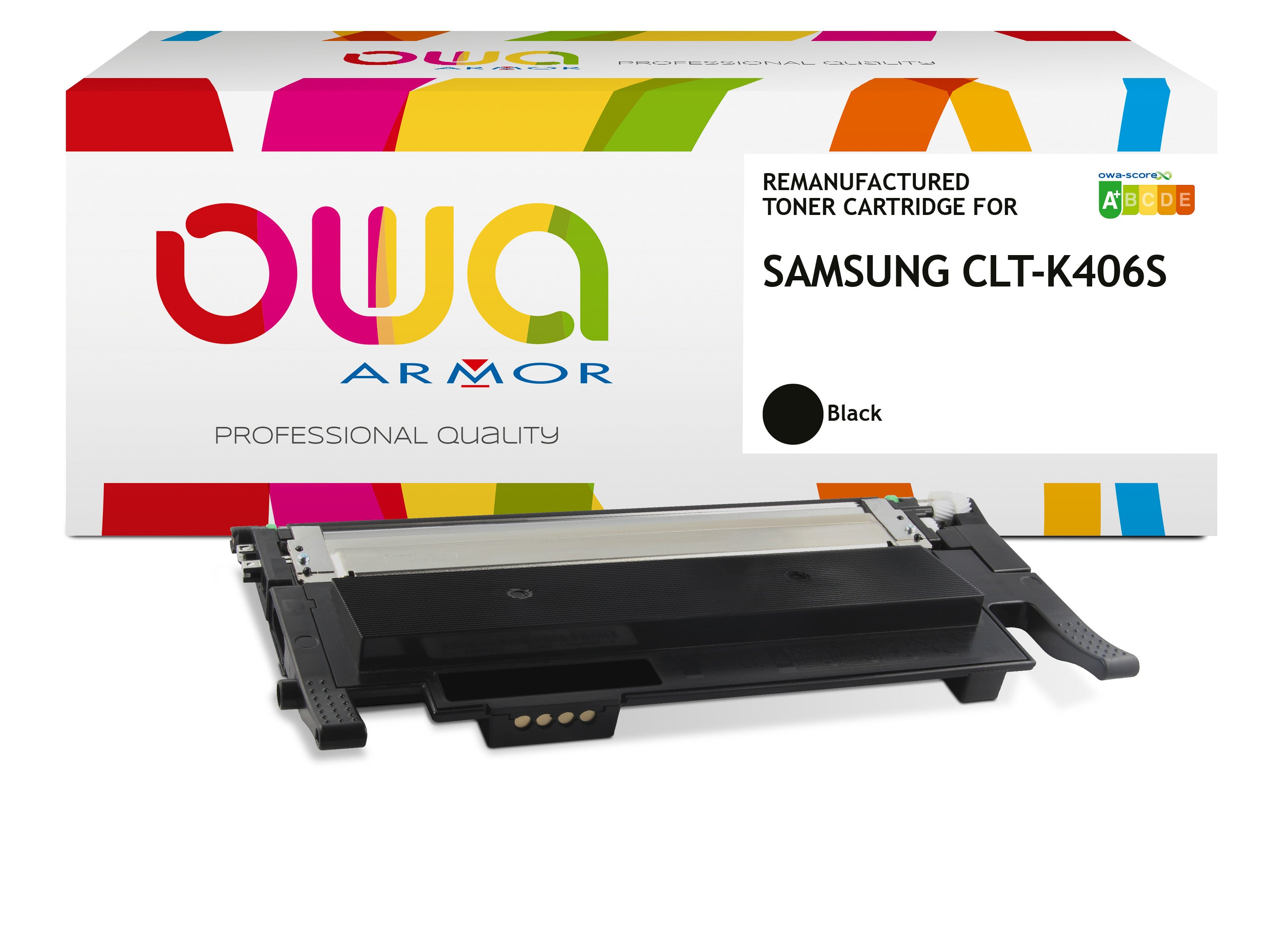 Samsung Samsung Clt-K406s/Els - Remanufactured Toner Owa - Black