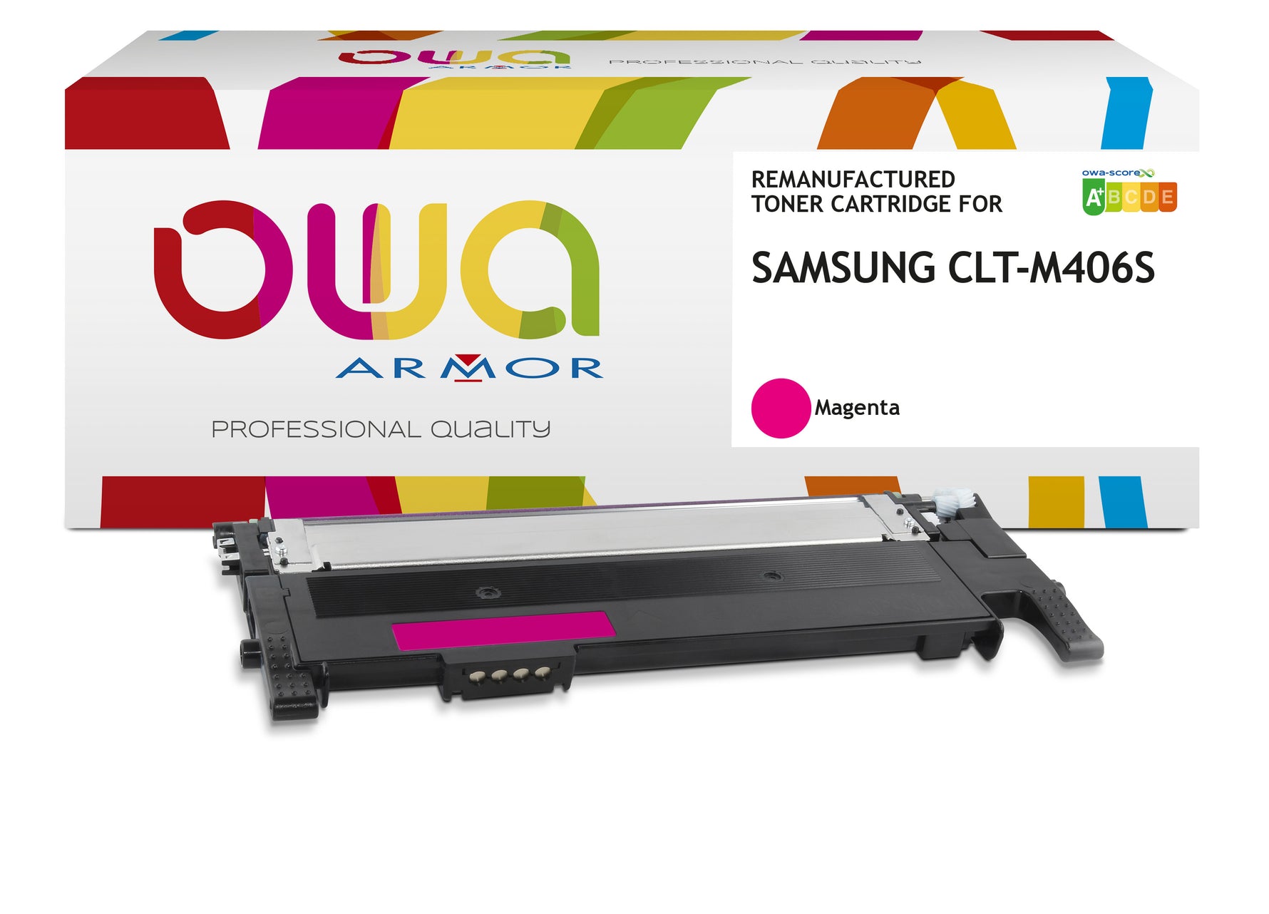 Samsung Samsung Clt-M406s/Els - Remanufactured Toner Owa - Magenta
