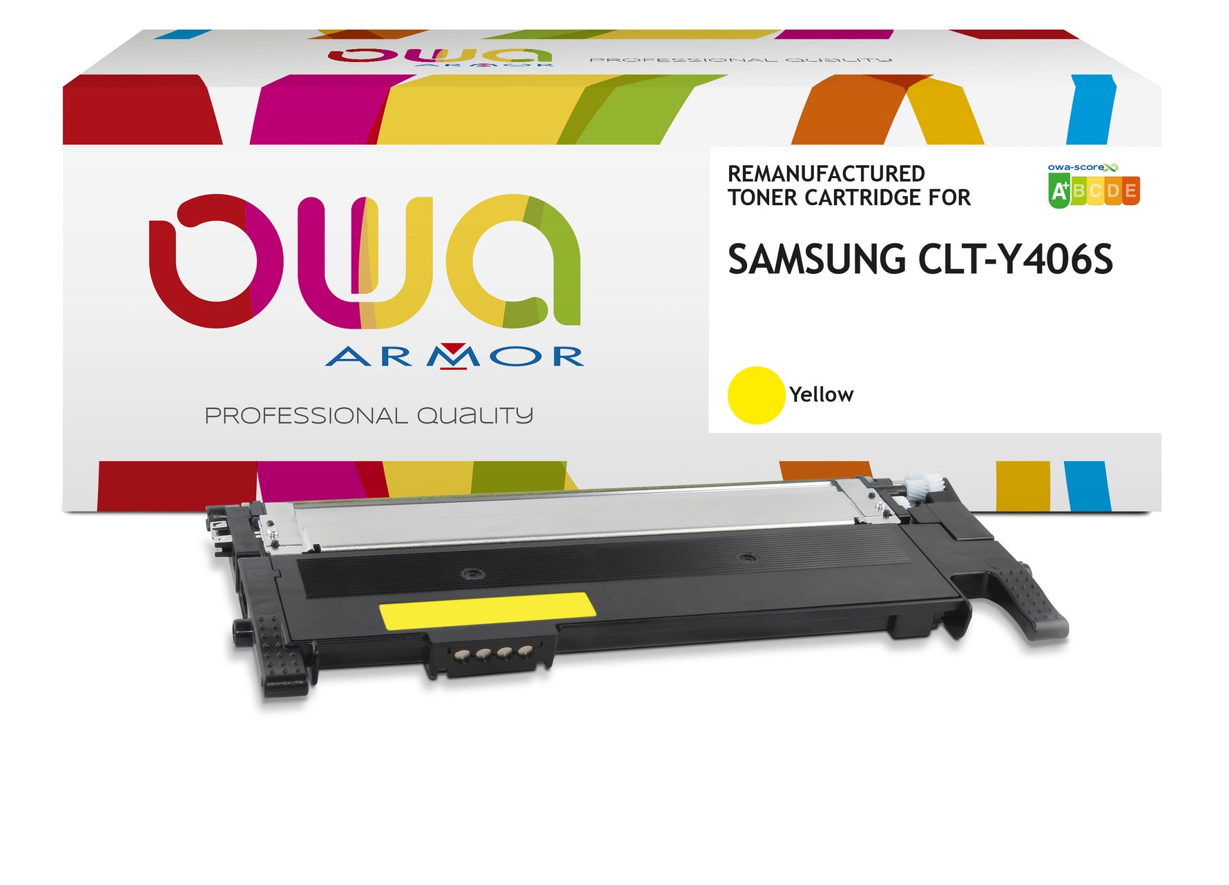 Samsung Samsung Clt-Y406s/Els - Remanufactured Toner Owa - Yellow