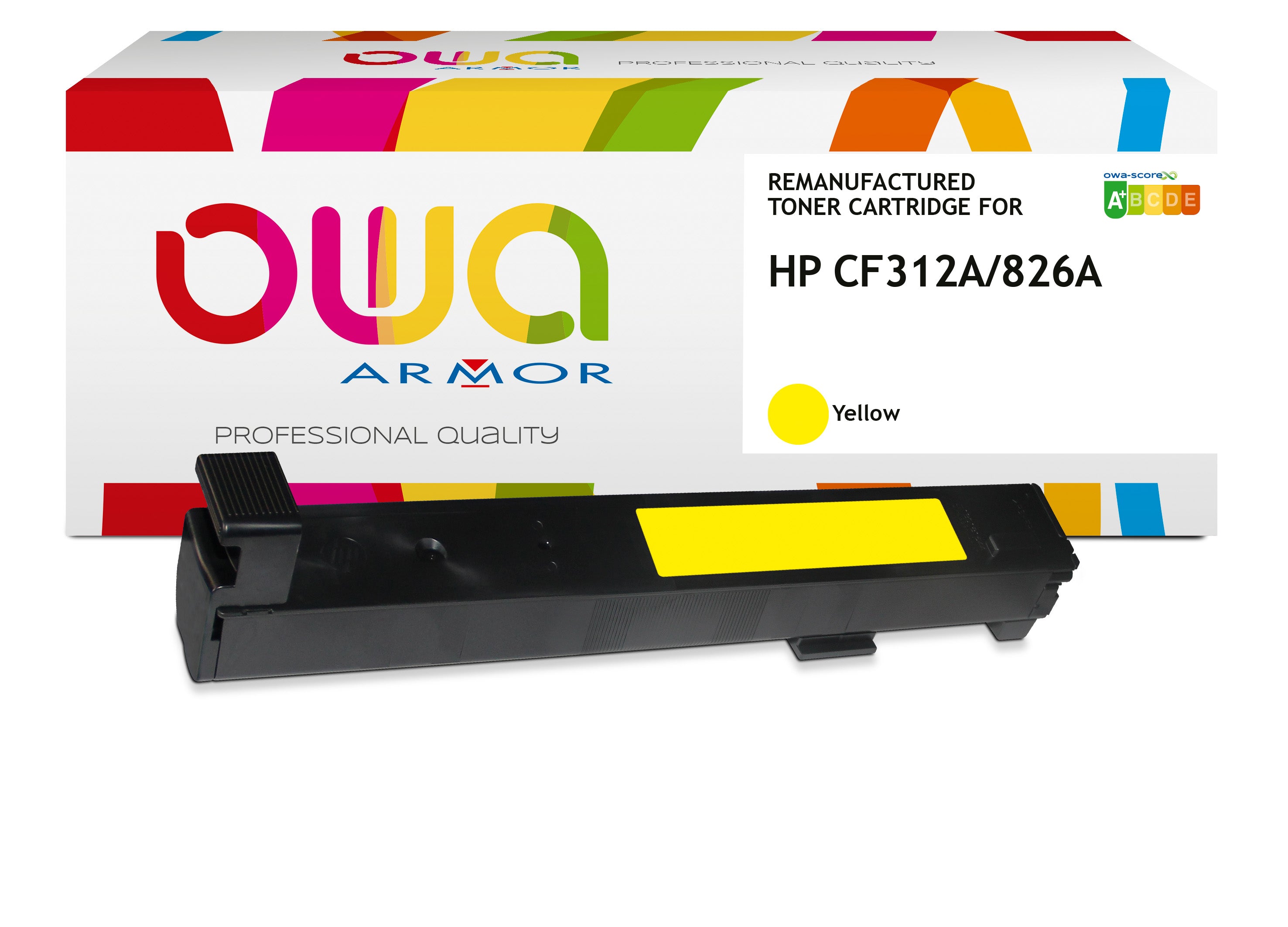 Hp Hp Cf312a - Remanufactured Toner Owa - Yellow