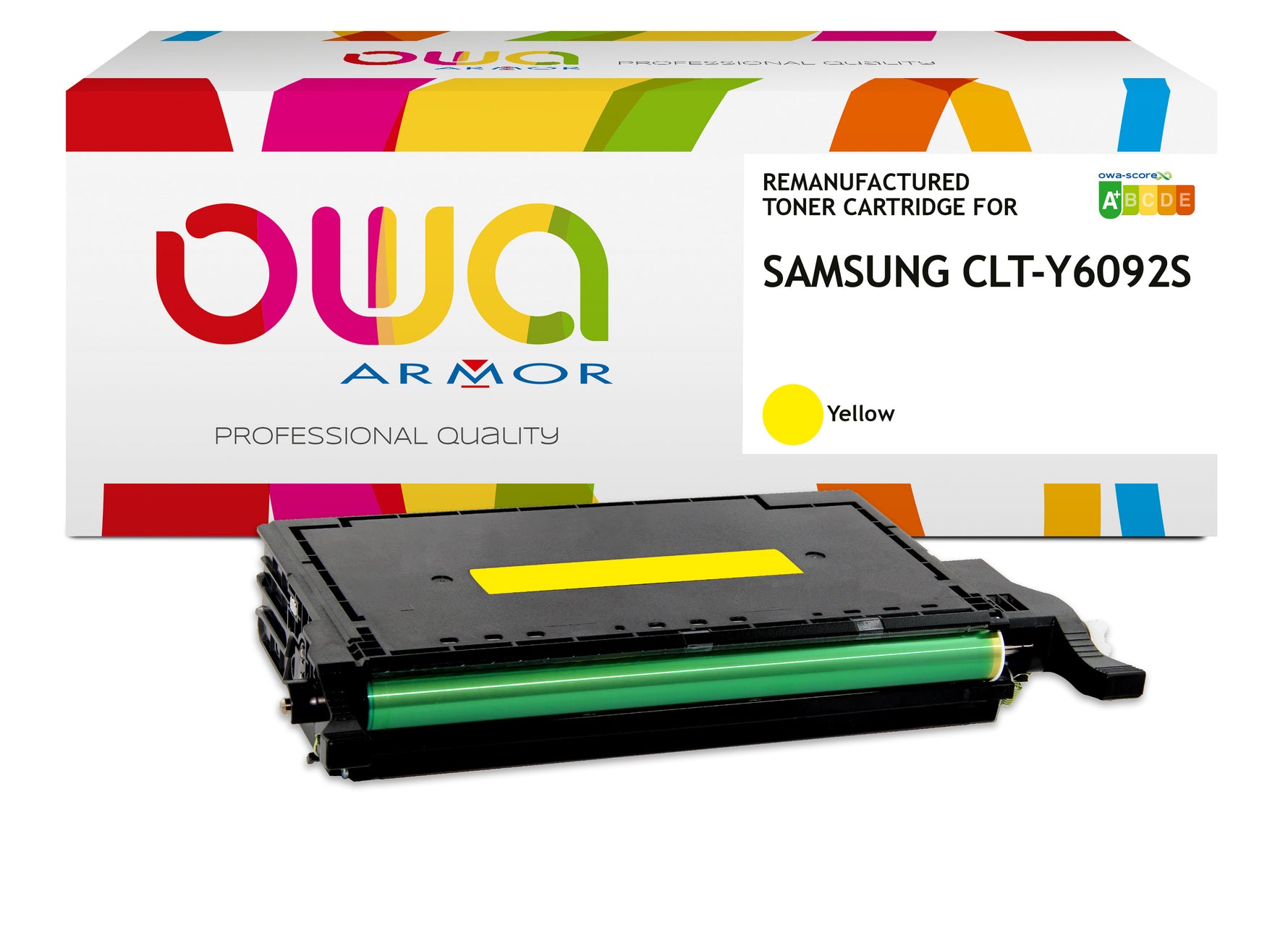Samsung Samsung Clt-Y6092s/Els - Remanufactured Toner Owa - Yellow