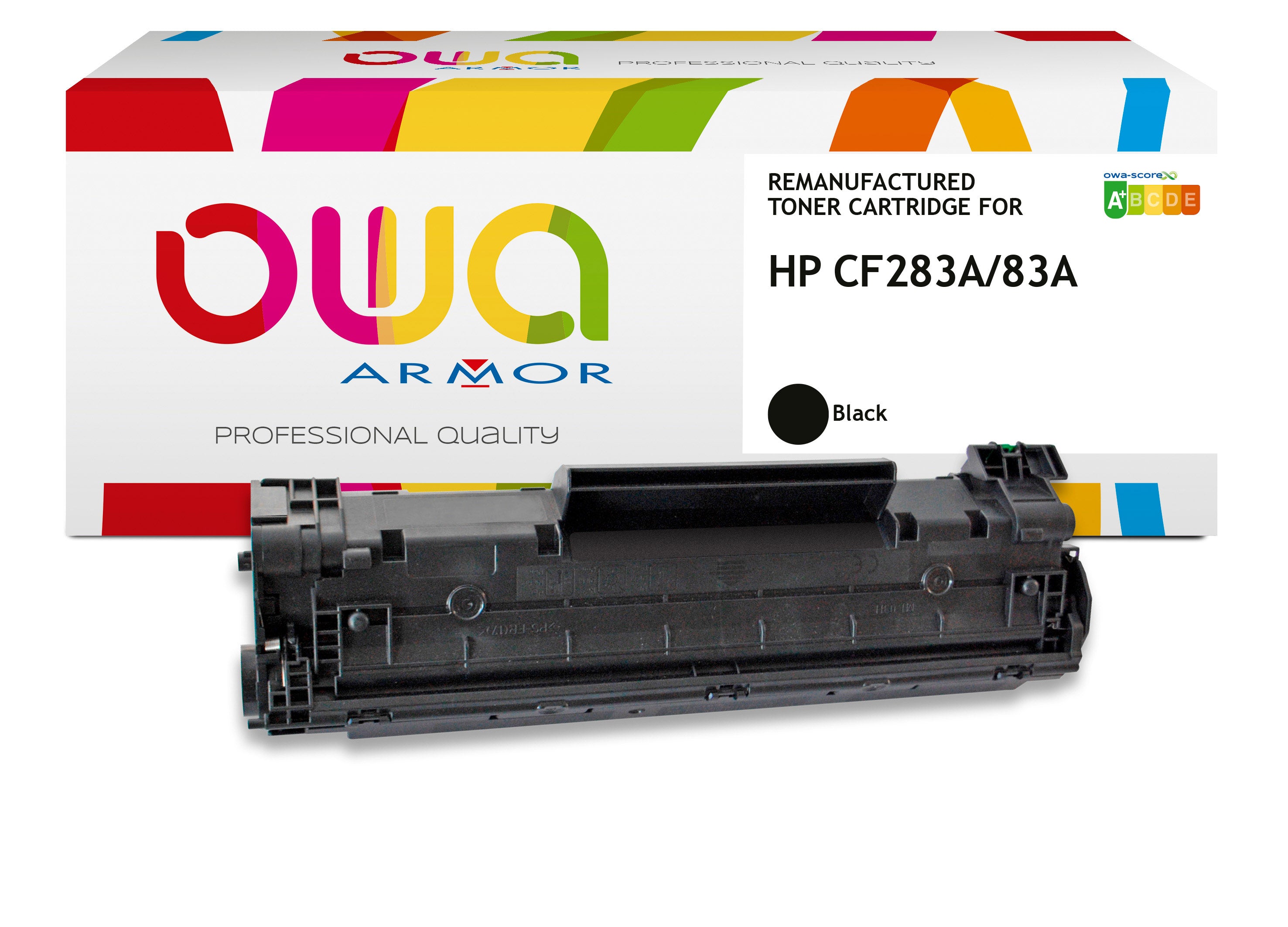 Hp Hp Cf283a Std - Remanufactured Toner Owa - Black