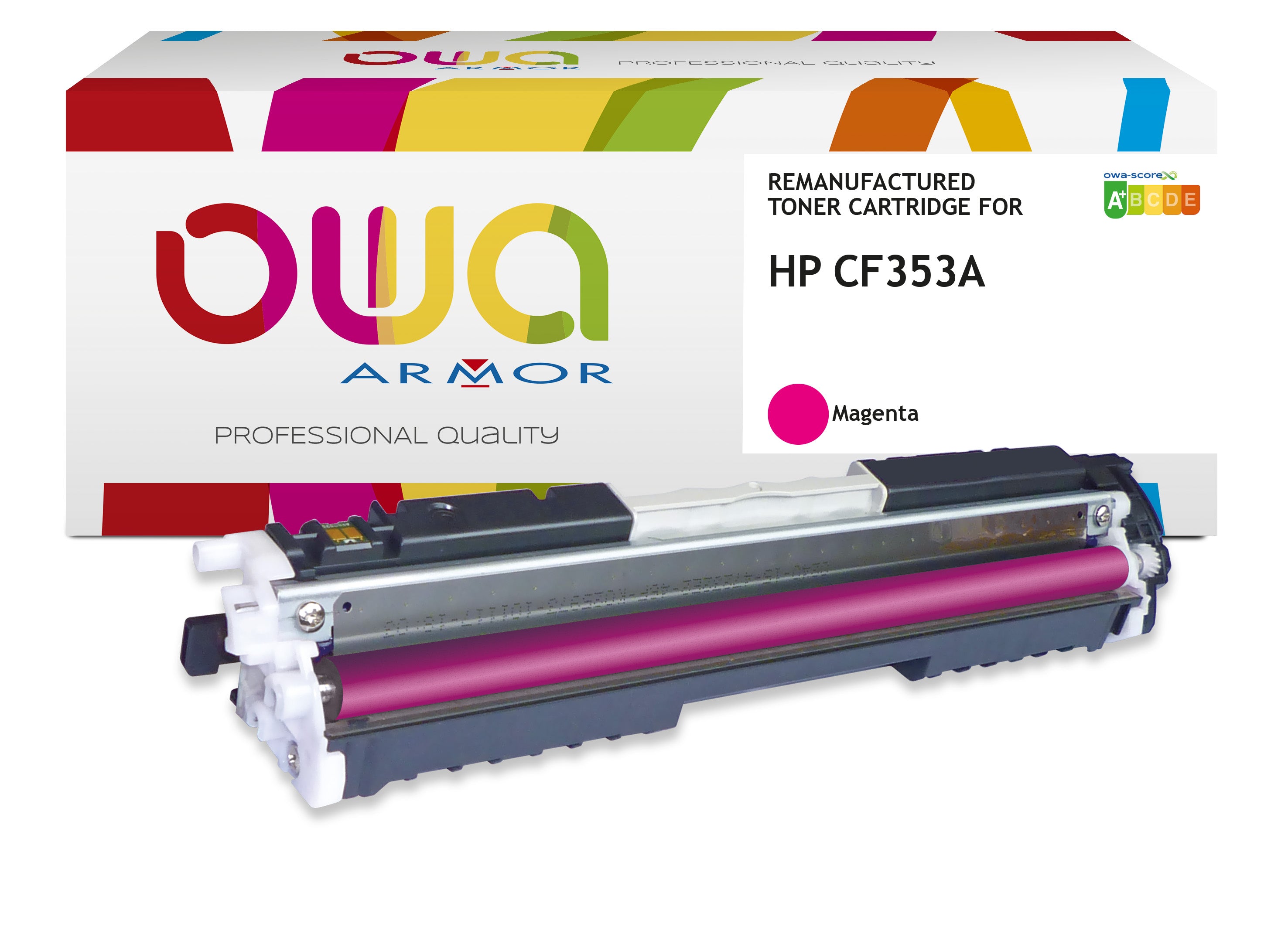 Hp Hp Cf353a - Remanufactured Toner Owa - Magenta