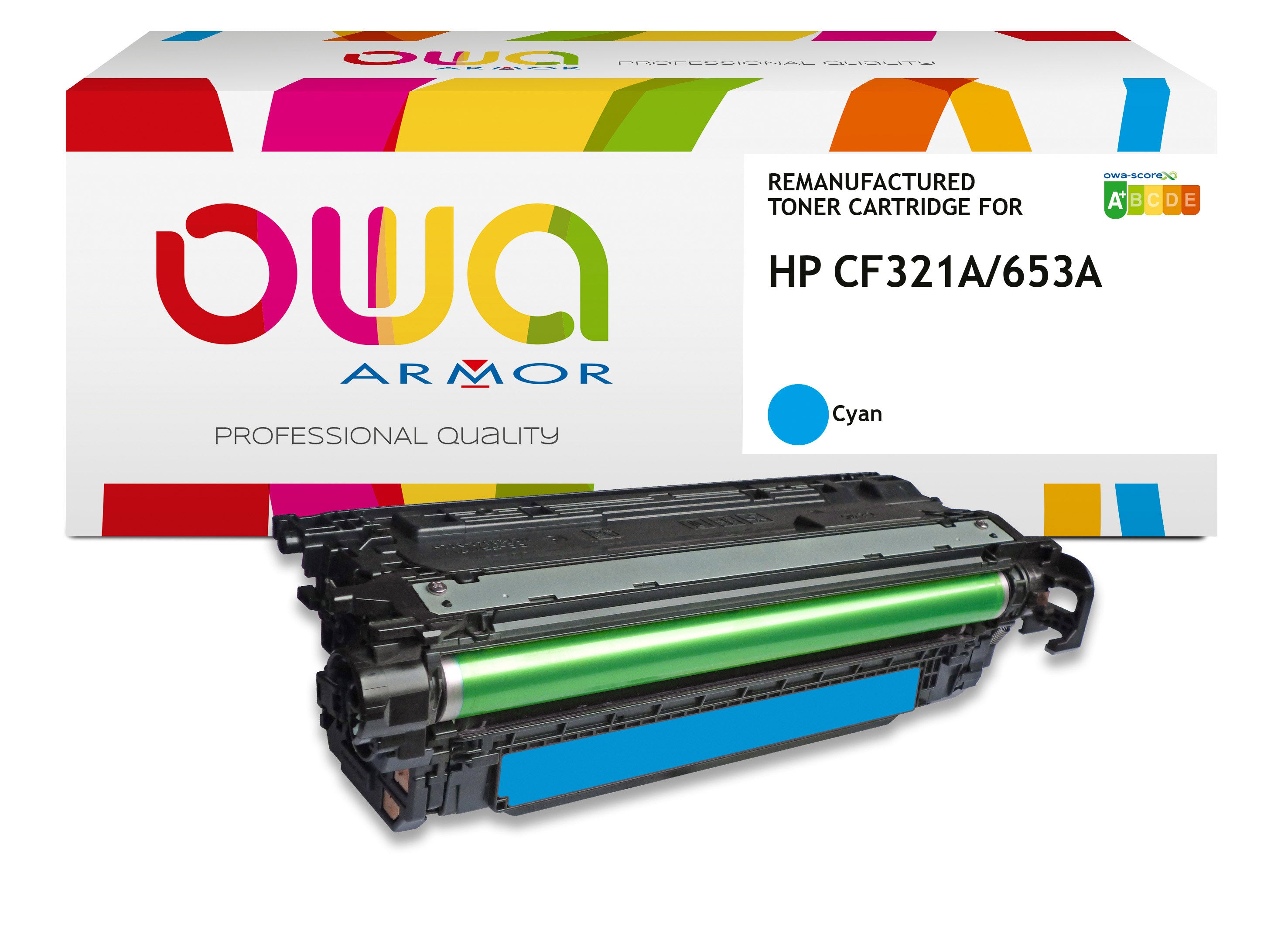 Hp Hp Cf321a - Remanufactured Toner Owa - Cyan