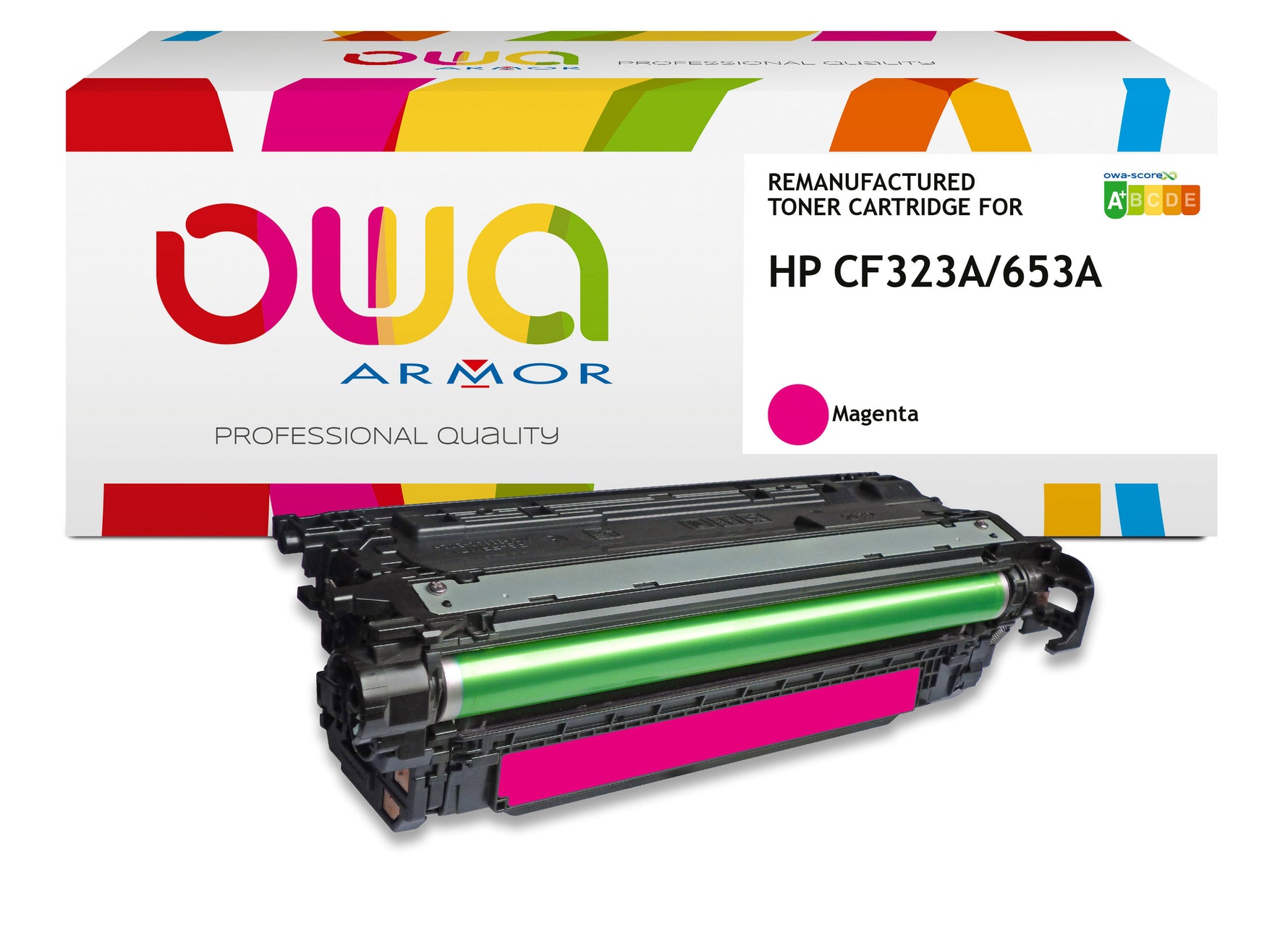 Hp Hp Cf323a - Remanufactured Toner Owa - Magenta