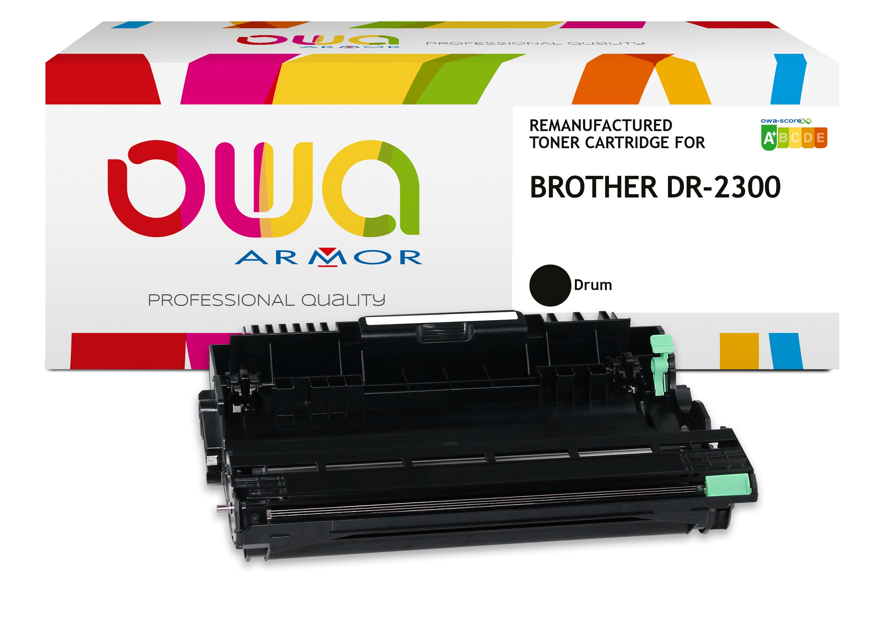 Brother Brother Dr-2300 - Remanufactured Drum Owa - Black