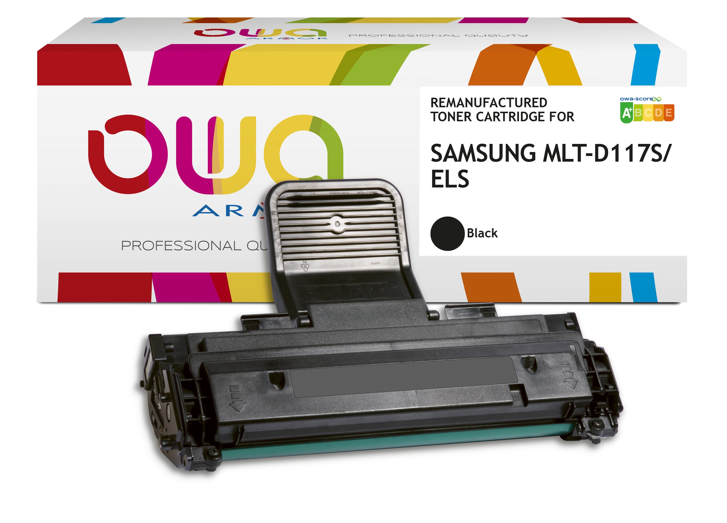 Samsung Samsung Mlt-D117s/Els - Remanufactured Toner Owa - Black