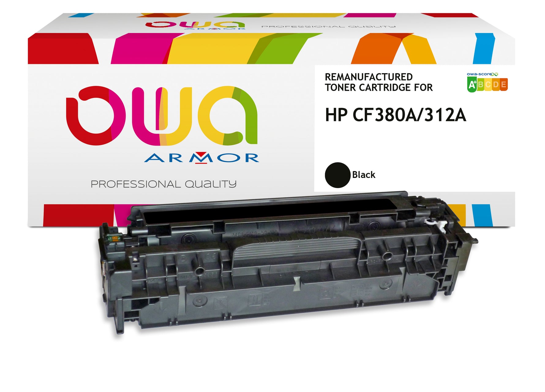 Hp Hp Cf380a - Remanufactured Toner Owa - Black