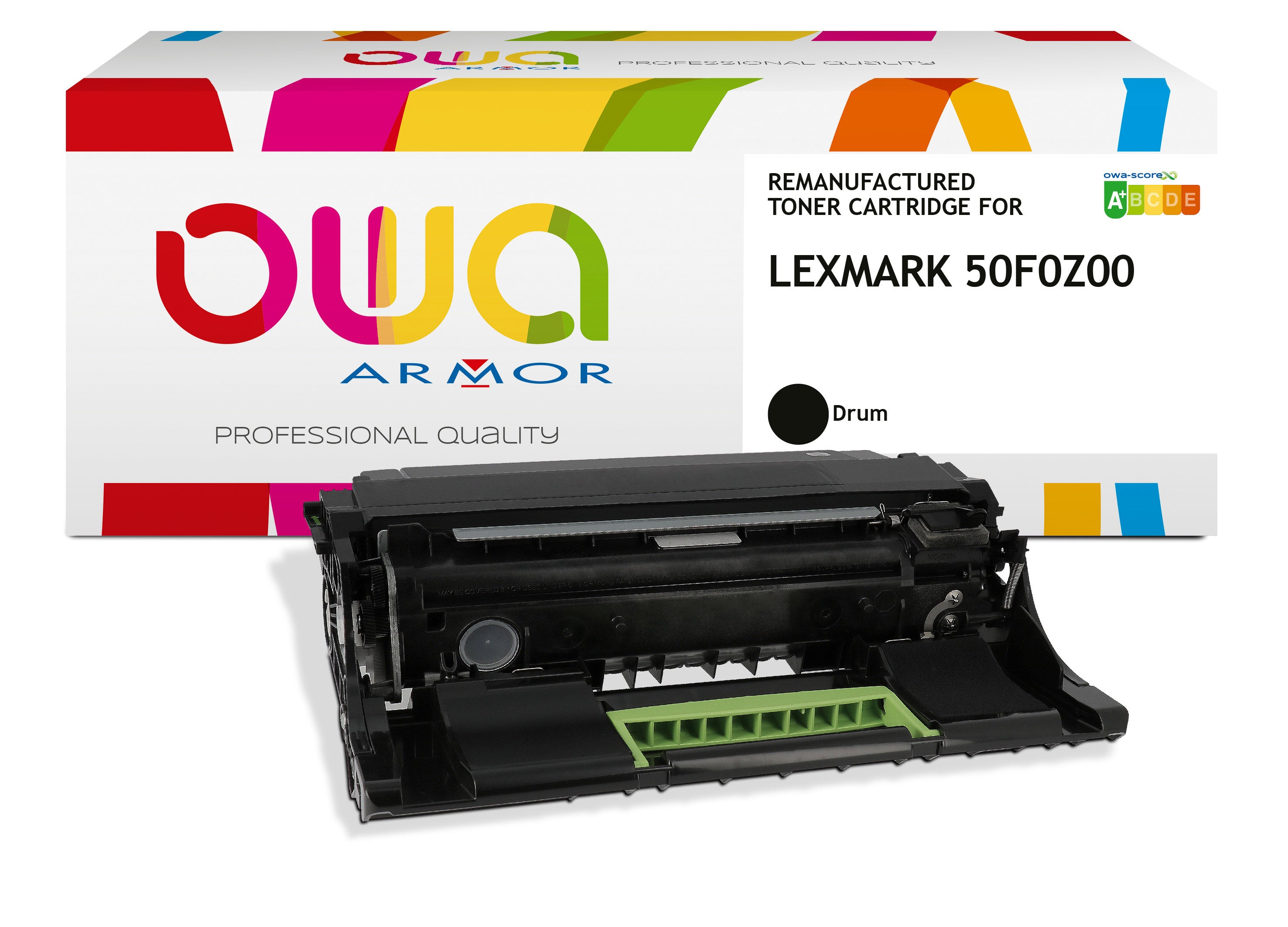 Lexmark Lexmark 50F0z00 - Remanufactured Drum Owa - Black